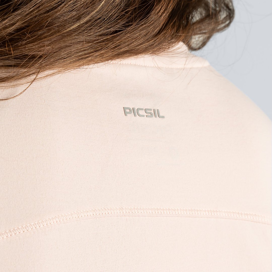 Camiseta Técnica de mujer Colección Rise Picsil - Rosa claro Rosa claro-5