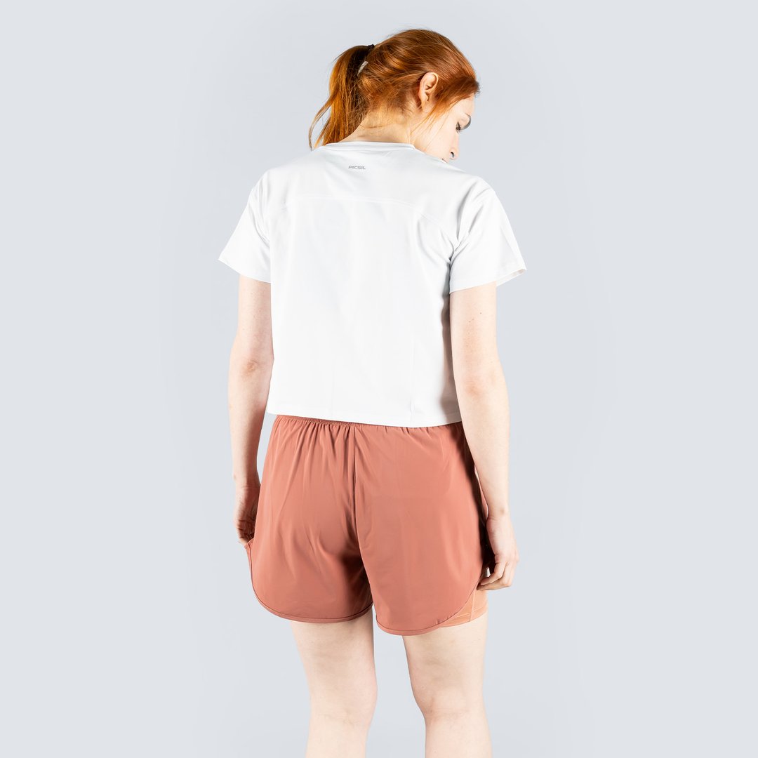 Camiseta Técnica de mujer Colección Rise Picsil - Blanco Blanco-3
