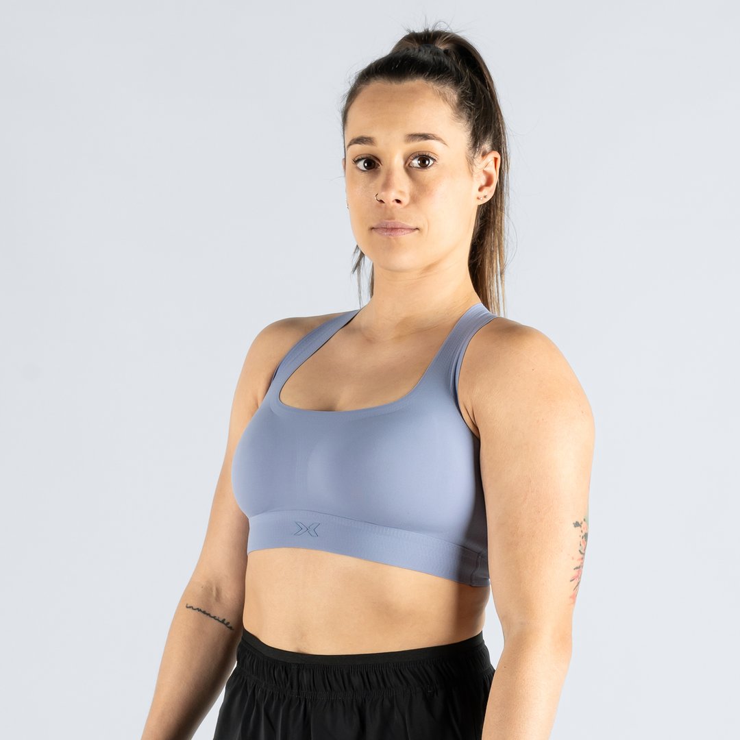Top deportivo de mujer Flow Colección Rise Picsil - Morado Morado-1