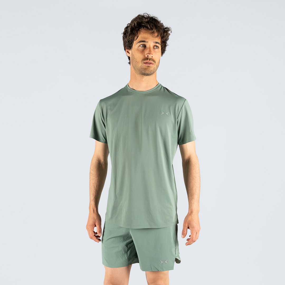 Camiseta Técnica de hombre Breeze Colección Rise Picsil - Verde menta Verde menta-1