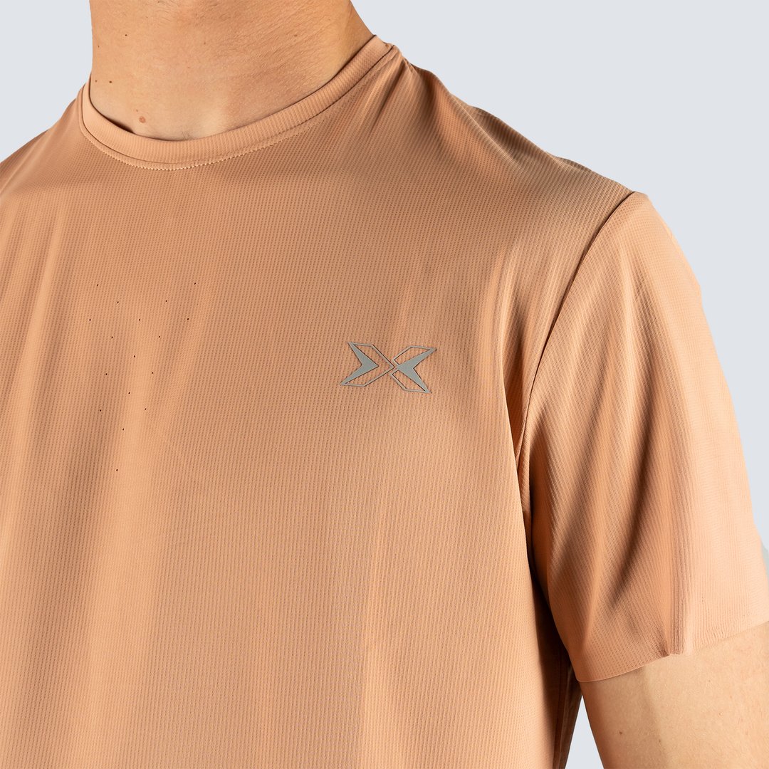 Camiseta Técnica de hombre Breeze Colección Rise Picsil - Naranja claro Naranja claro-4