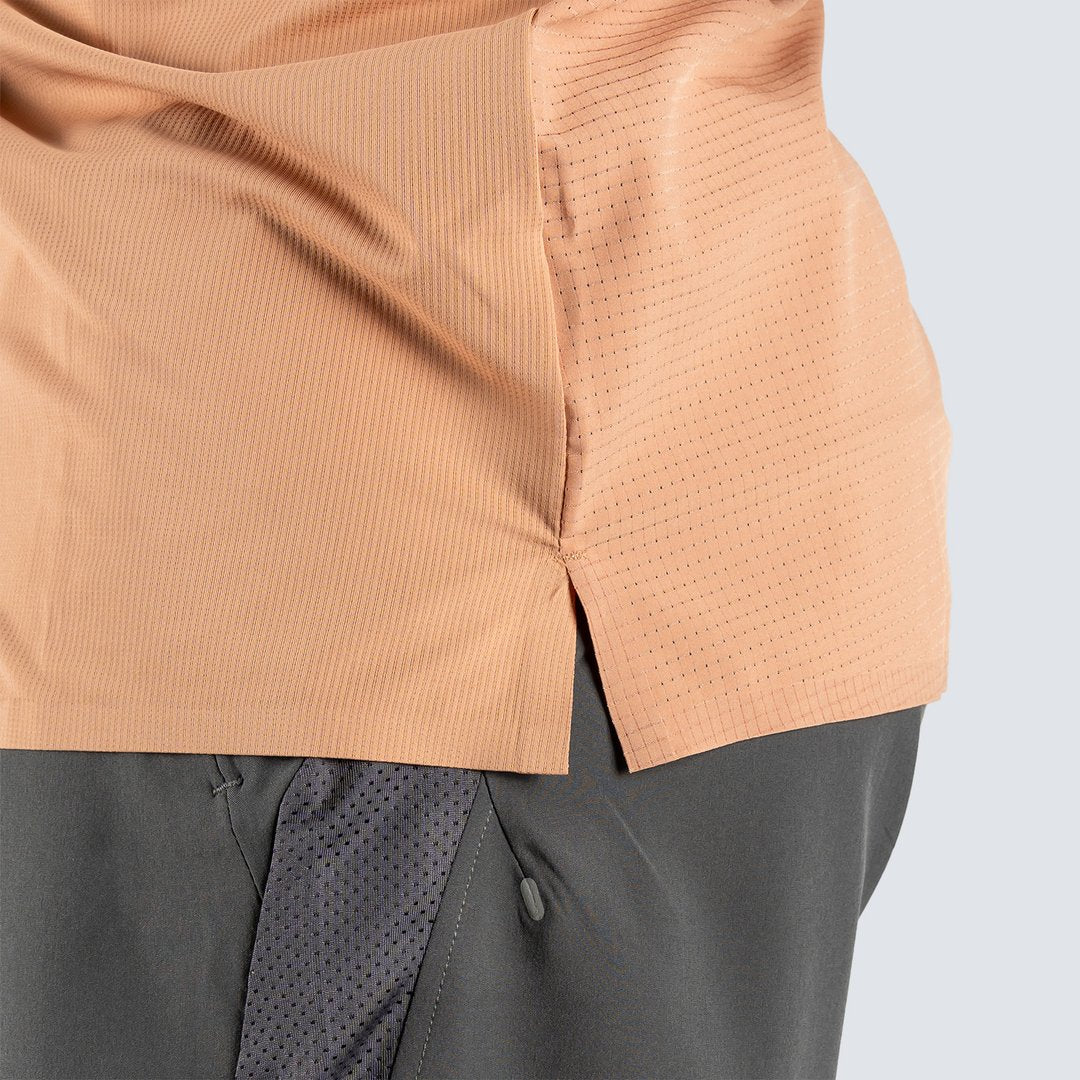 Camiseta Técnica de hombre Breeze Colección Rise Picsil - Naranja claro Naranja claro-6