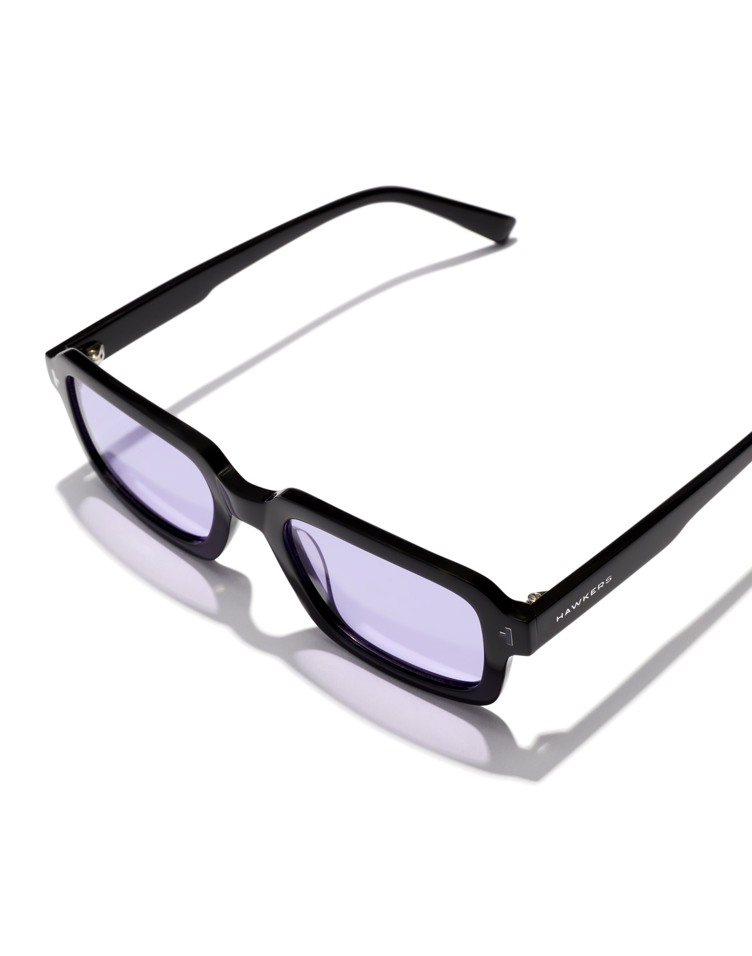 Gafas de sol de hombre Hawkers POINT rectangular en color - Negro Negro-3