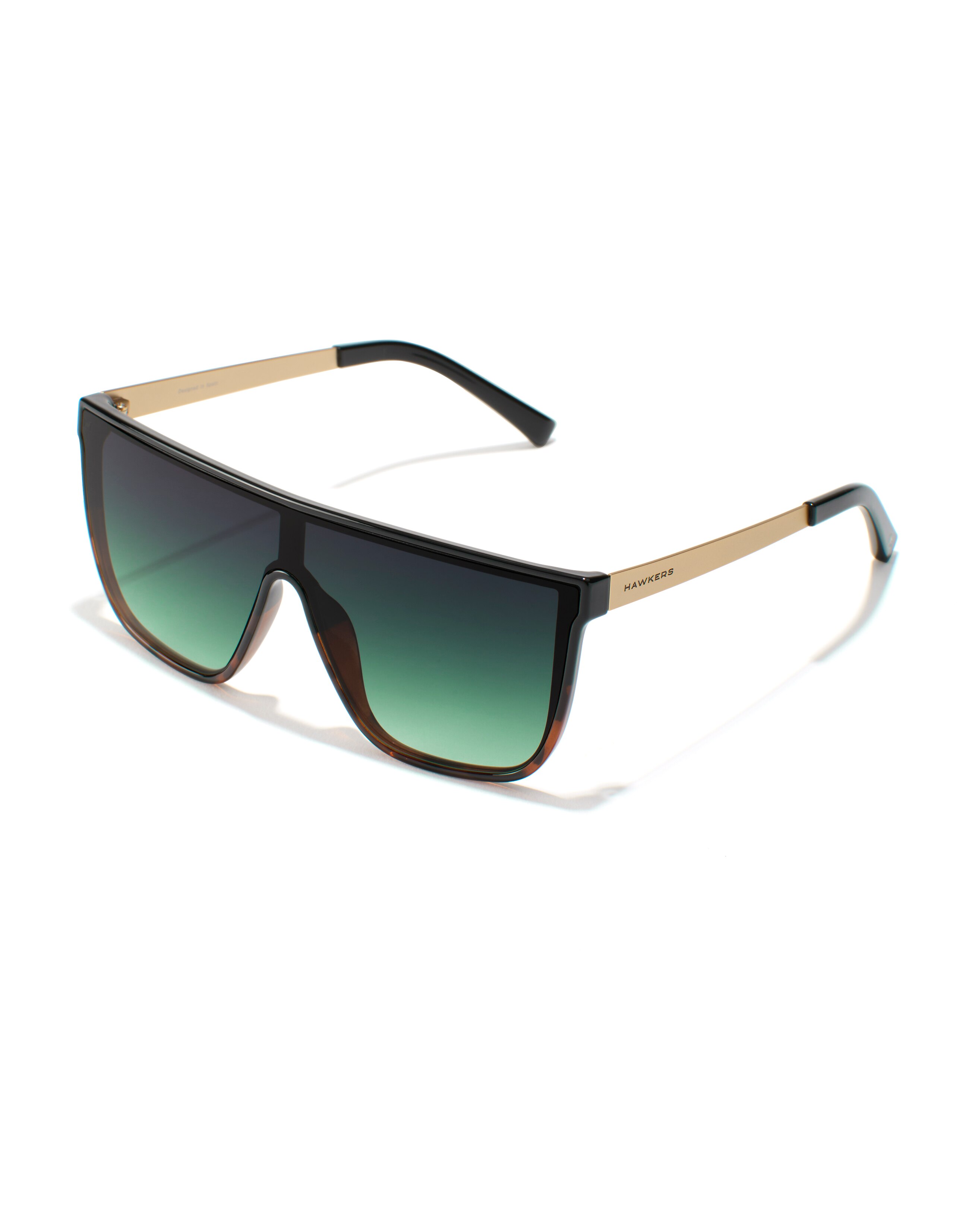 Gafas de sol weed - Hawkers - black carey green forest - Marrón Marrón-3