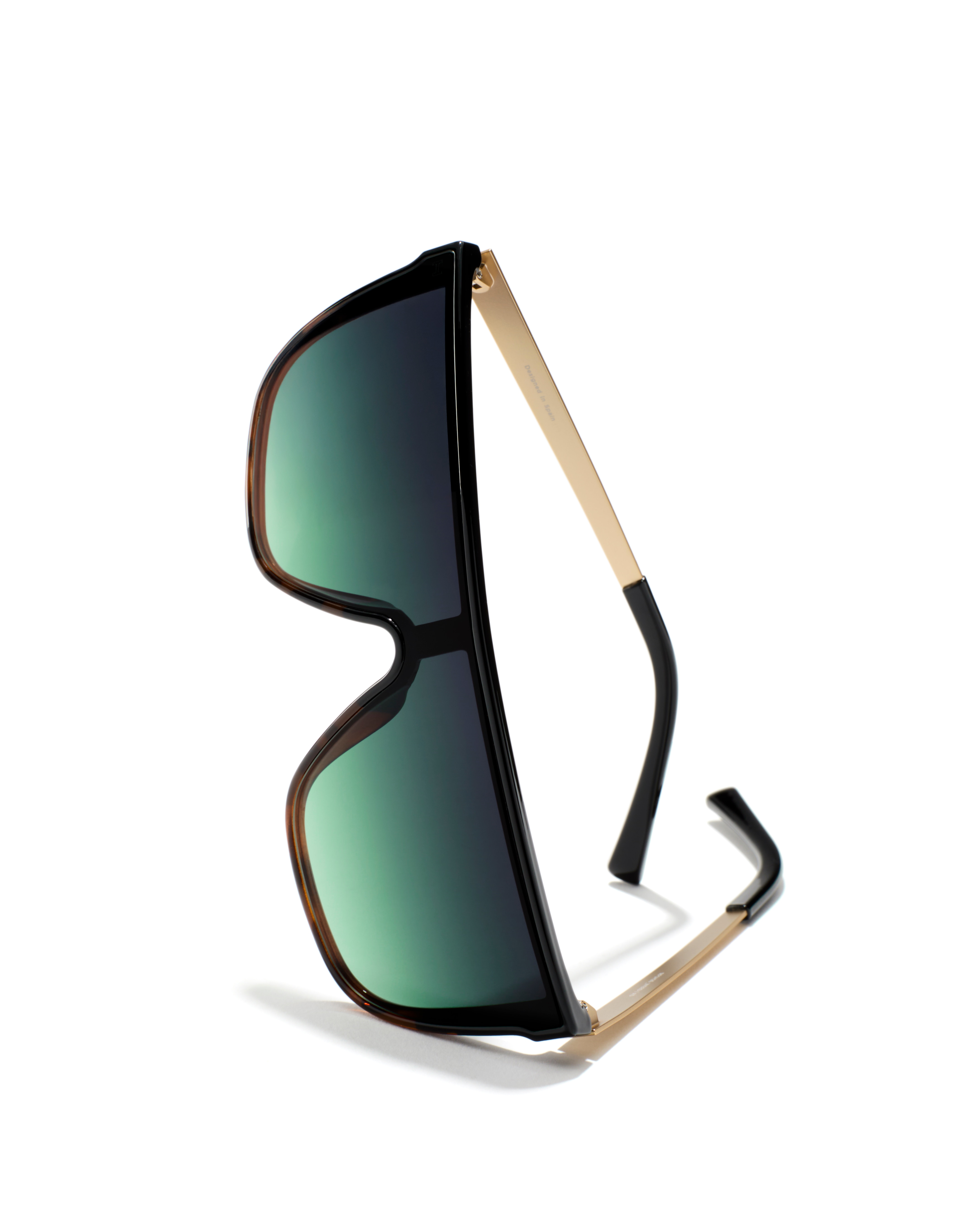 Gafas de sol weed - Hawkers - black carey green forest - Marrón Marrón-4