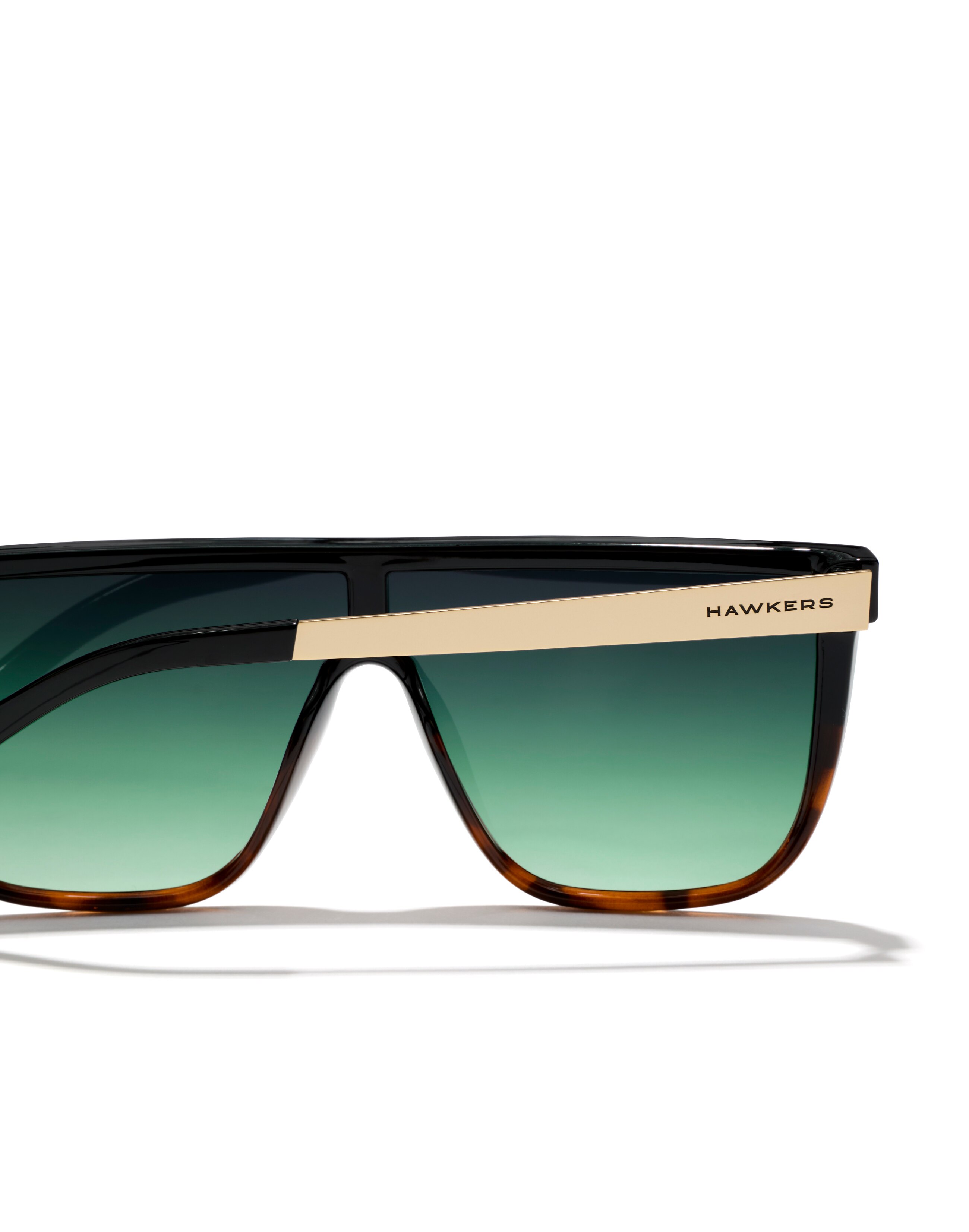Gafas de sol weed - Hawkers - black carey green forest - Marrón Marrón-5