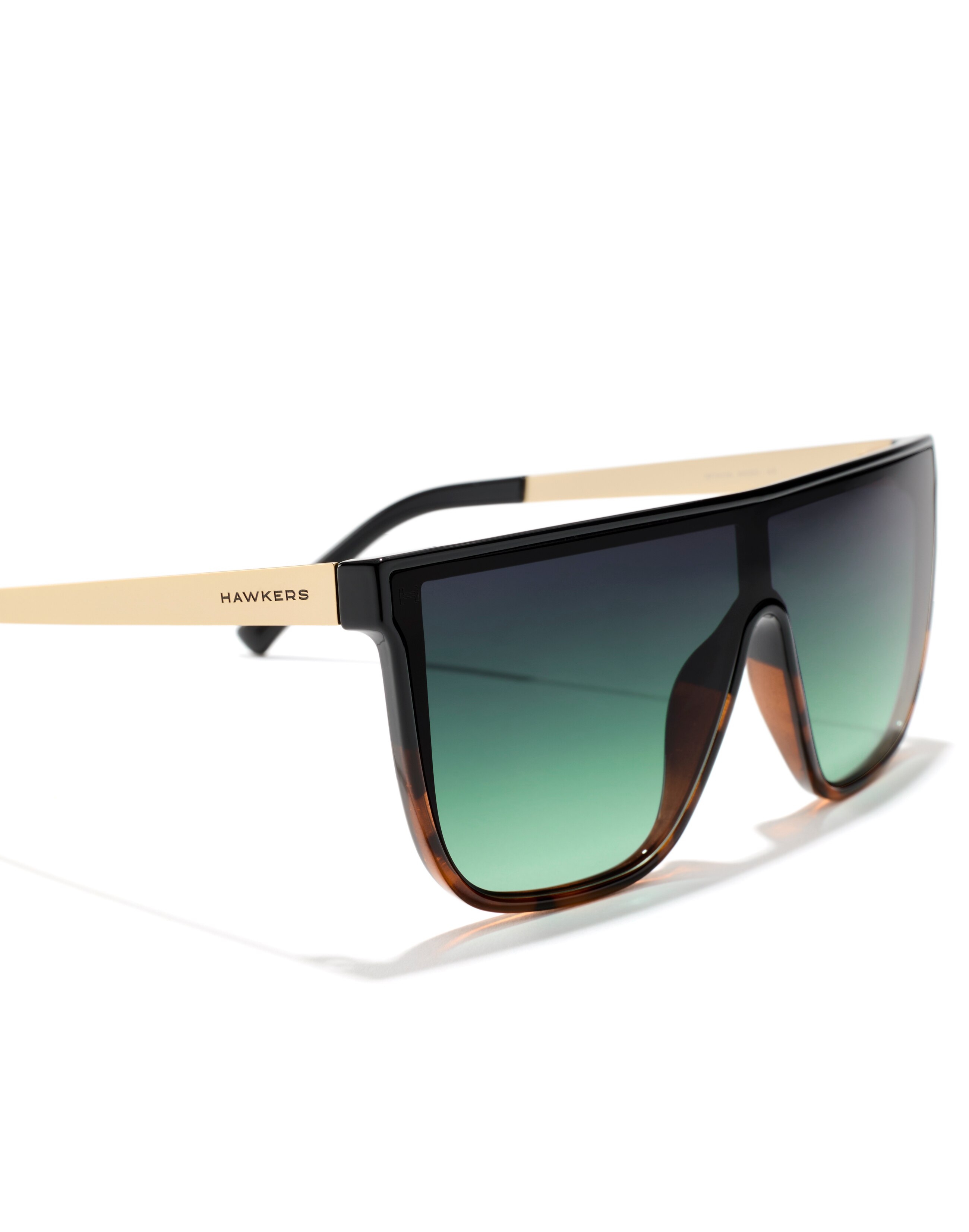 Gafas de sol weed - Hawkers - black carey green forest - Marrón Marrón-6
