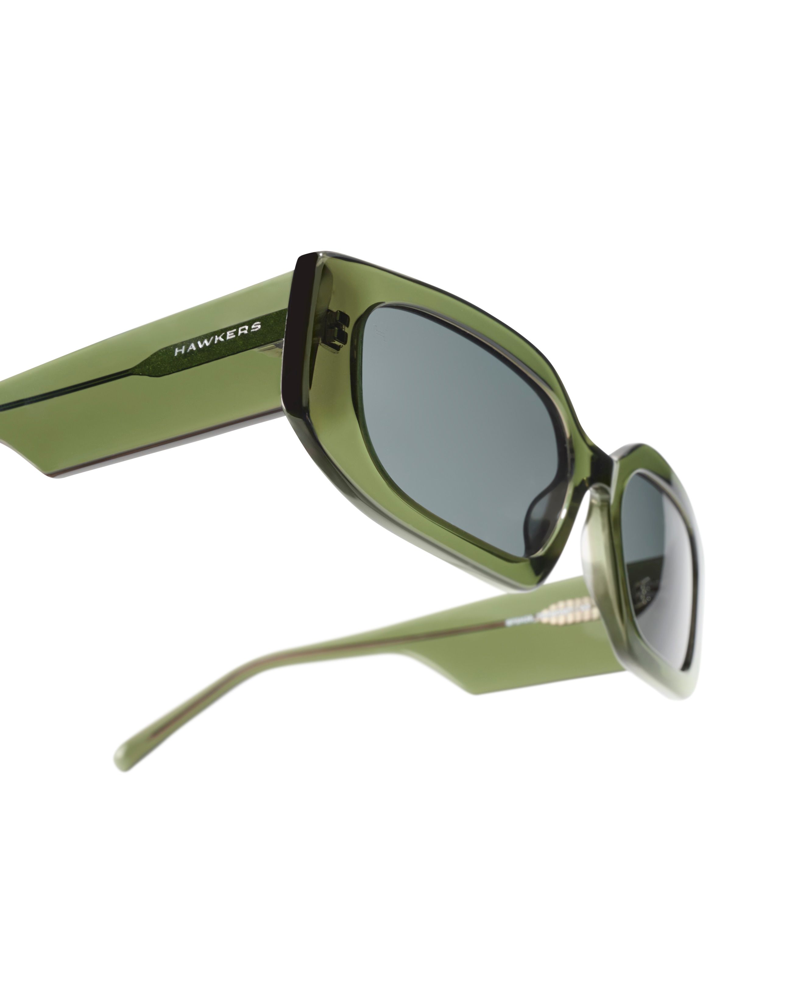 Gafas de sol trendset - Hawkers - green dark - Verde Verde-4