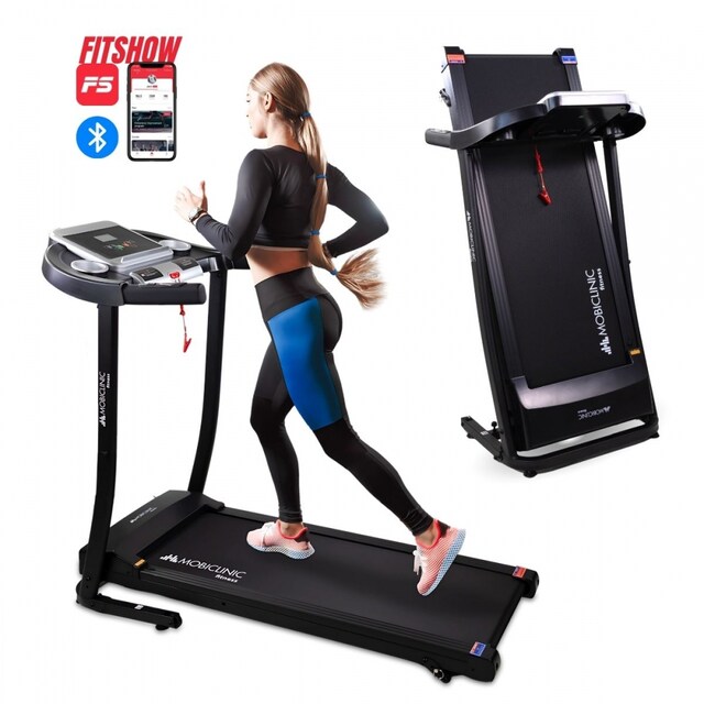 Imagen 0 de Cinta correr plegable Bluetooth altavoz 12km/h Sistema elevació App pantalla LCD