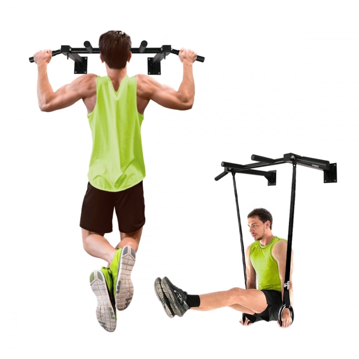Pull Ups Dominadas Pronas Lastradas Pull Up Bar Barras Paralelas