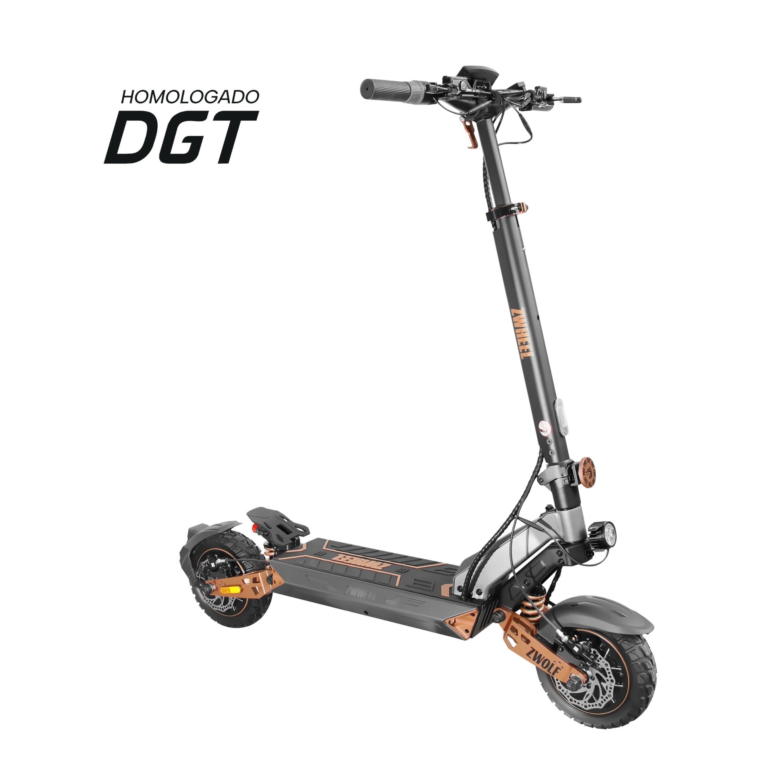 Zwheel - Patinete eléctrico de adultos ZWolf Duo de ZWheel.