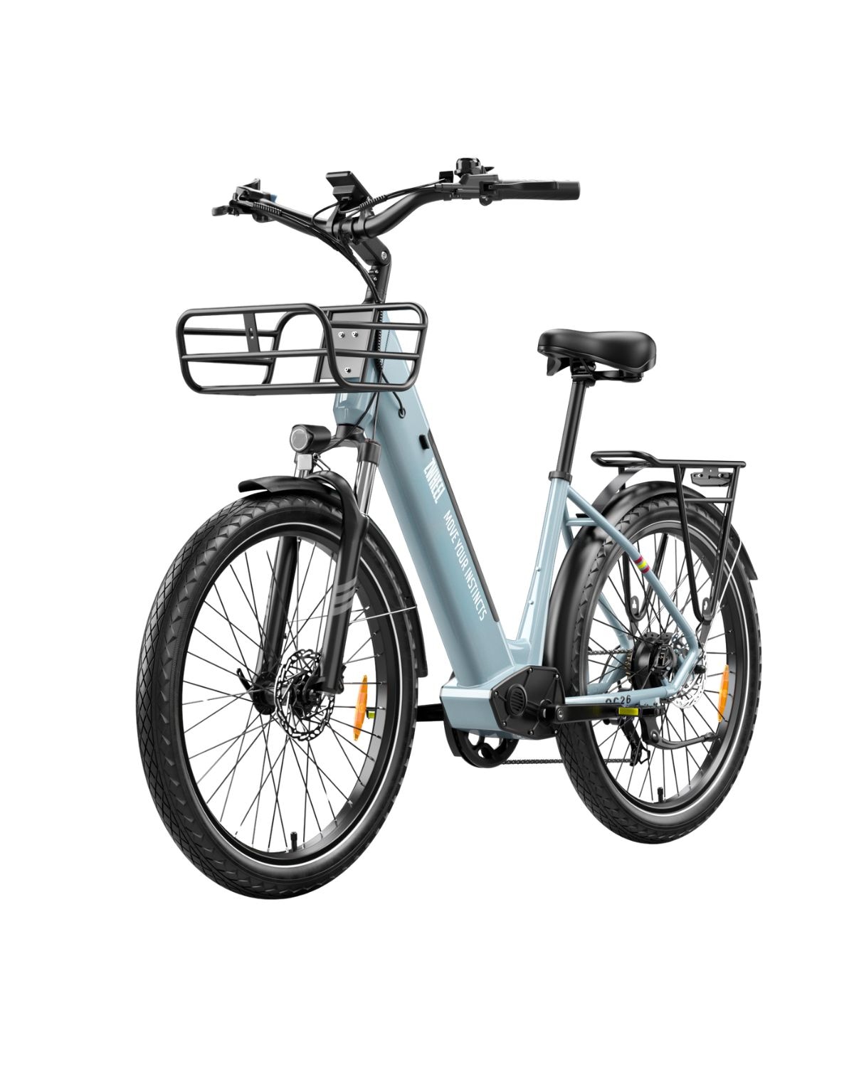 Bicicleta eléctrica Urban Realm ZWheel - Azul Azul-2