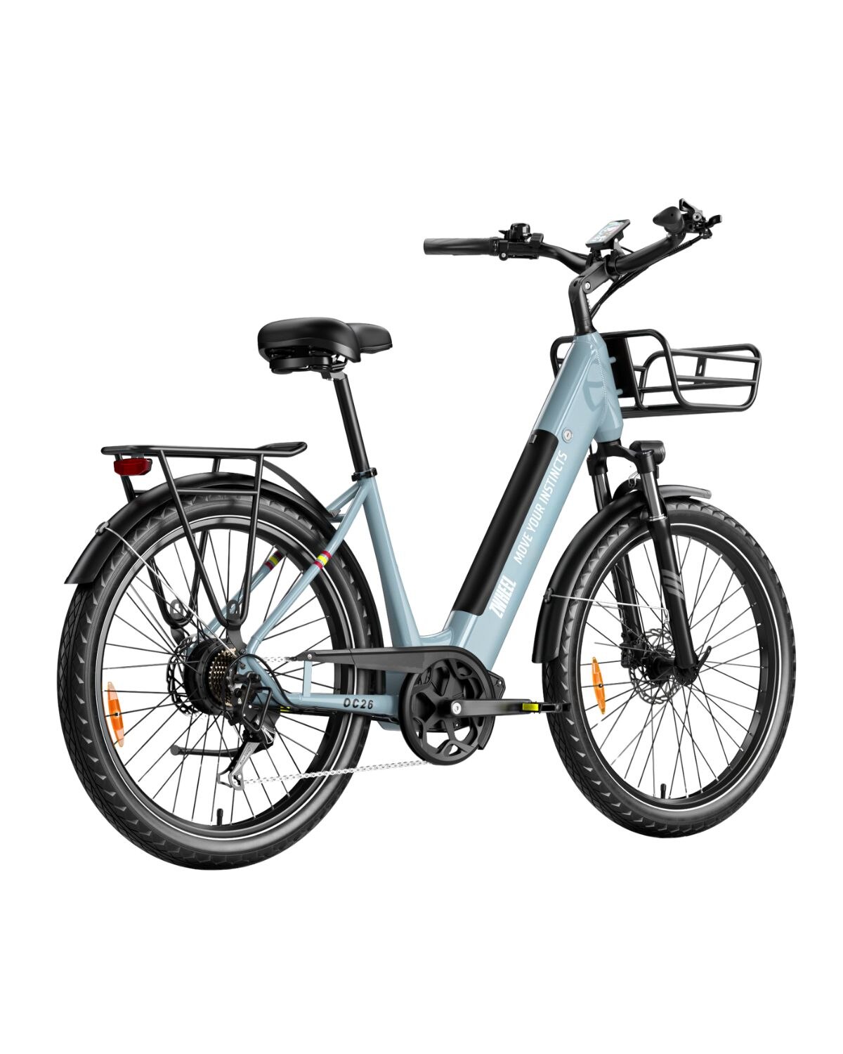 Bicicleta eléctrica Urban Realm ZWheel - Azul Azul-5