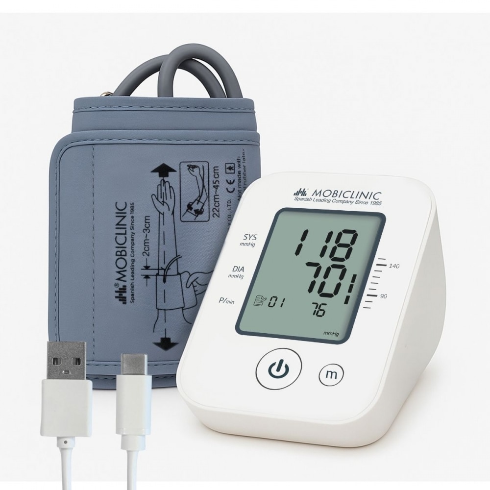 Imagen 0 de Tensiómetro digital Brazo Brazalete  Automático Pantalla LCD 90 memorias Tensimax Yuwell Mobiclinic