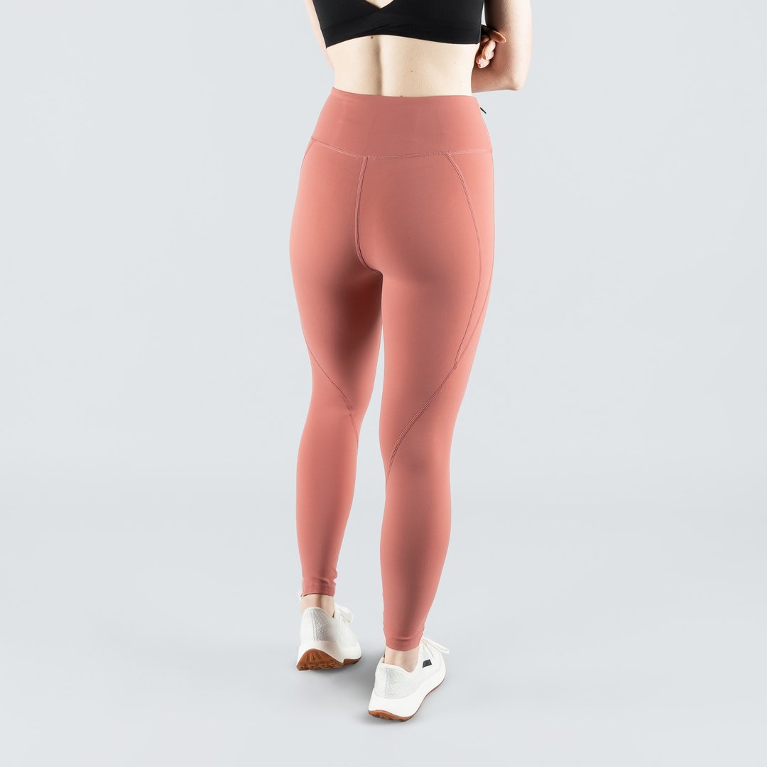 Mallas largas de mujer Colección Rise Picsil - Granate Granate-3