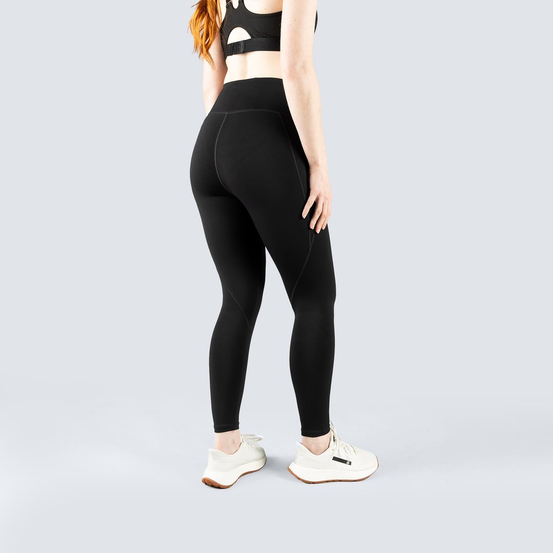 Mallas largas de mujer Colección Rise Picsil - Negro Negro-3