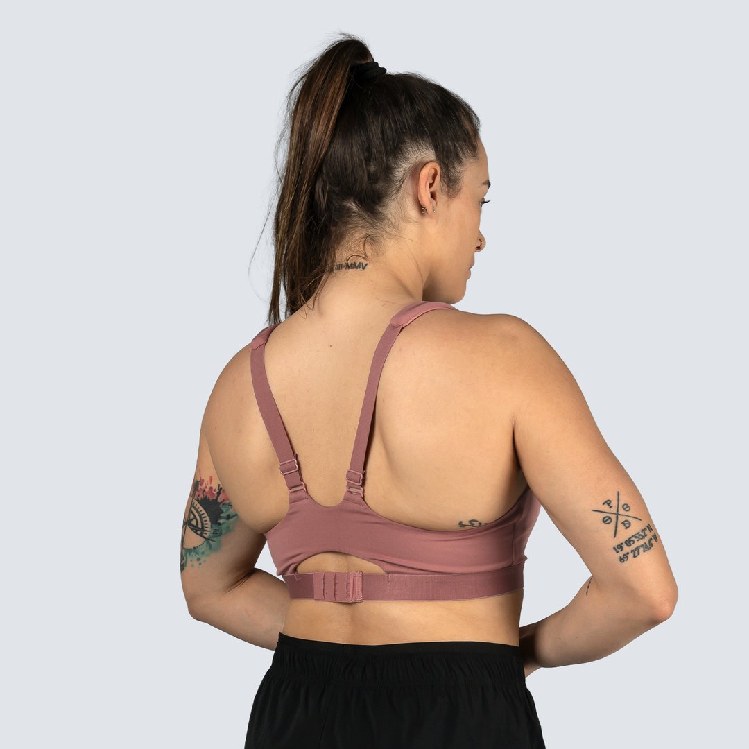 Top deporte mujer BRA Picsil - Rojo Rojo-4