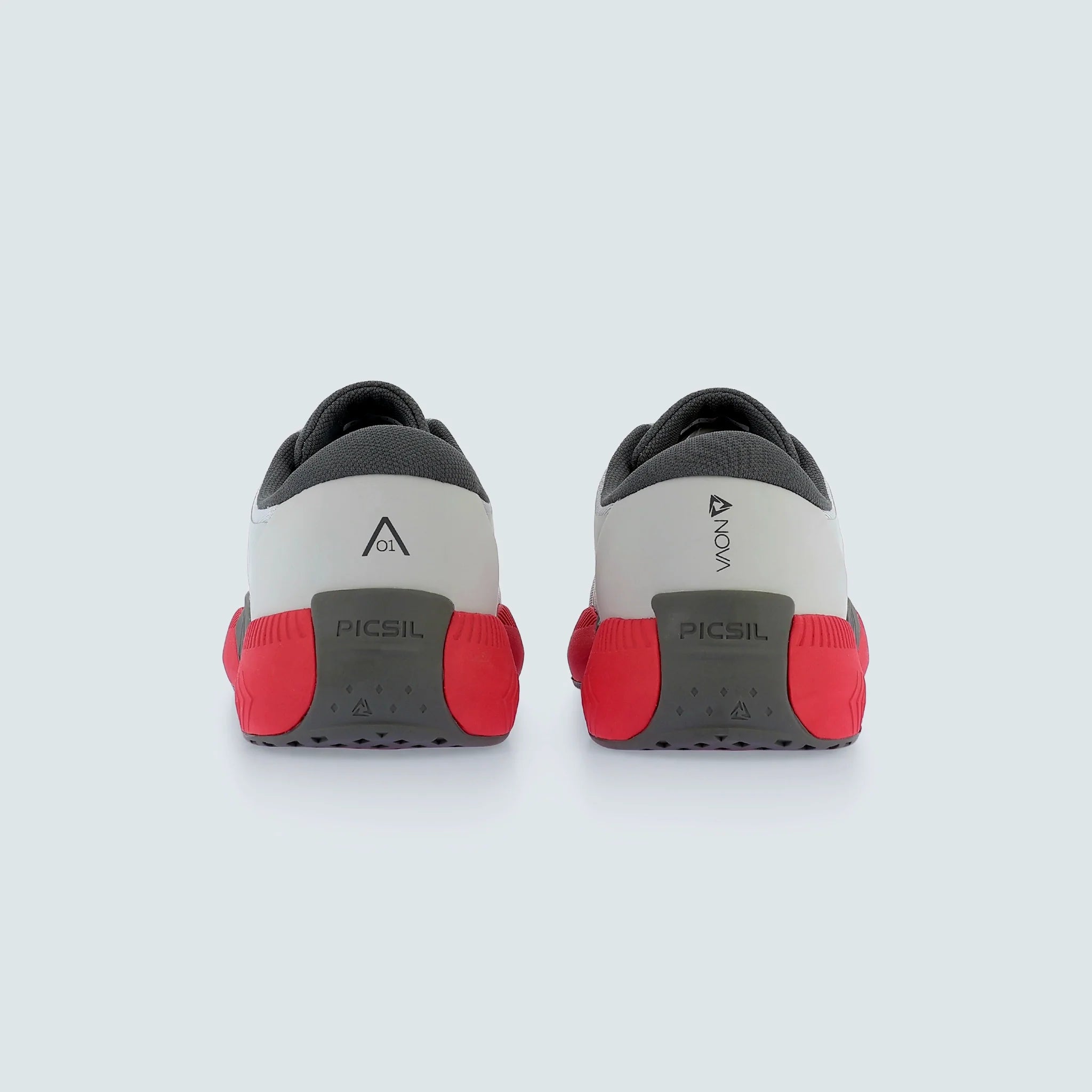 Zapatillas de cross training unisex Nova01 Picsil - Blanco / Rojo Blanco / Rojo-4