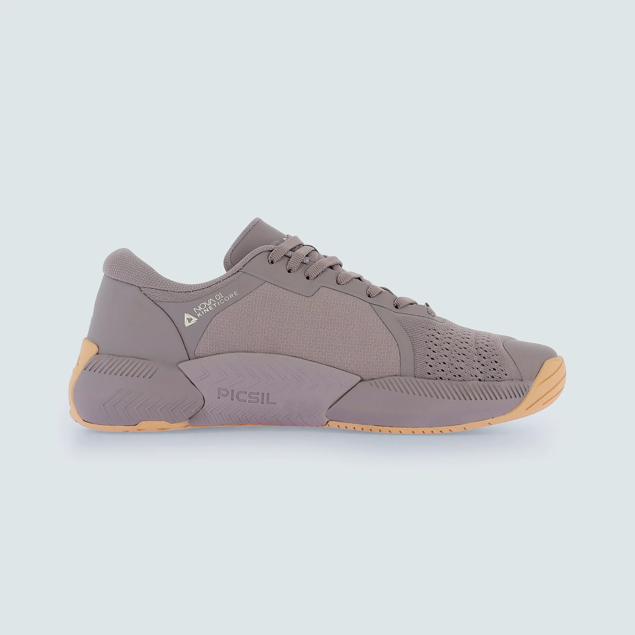 Zapatillas de cross training unisex Nova01 Picsil - Gris / Amarillo Gris / Amarillo-1