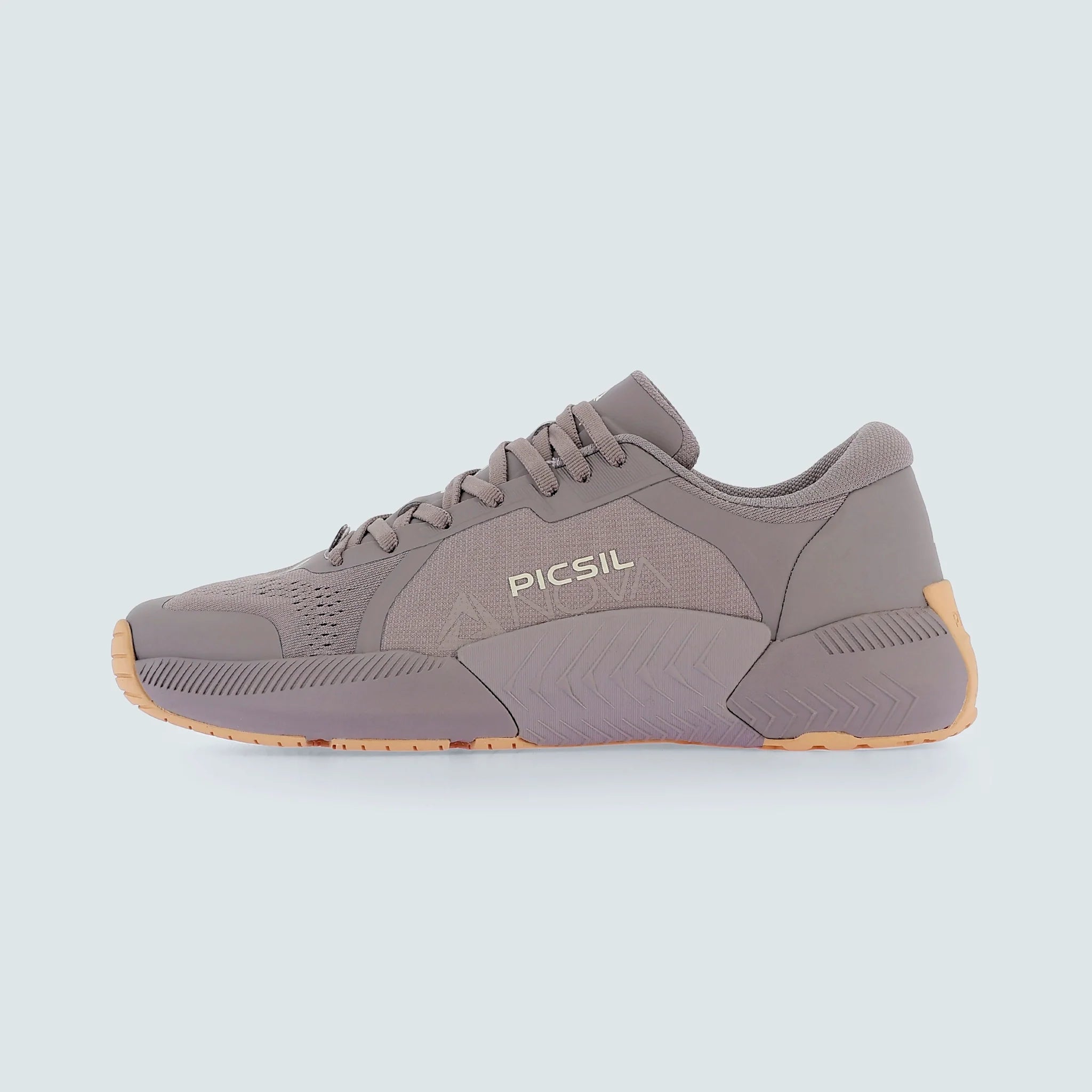 Zapatillas de cross training unisex Nova01 Picsil - Gris / Amarillo Gris / Amarillo-2
