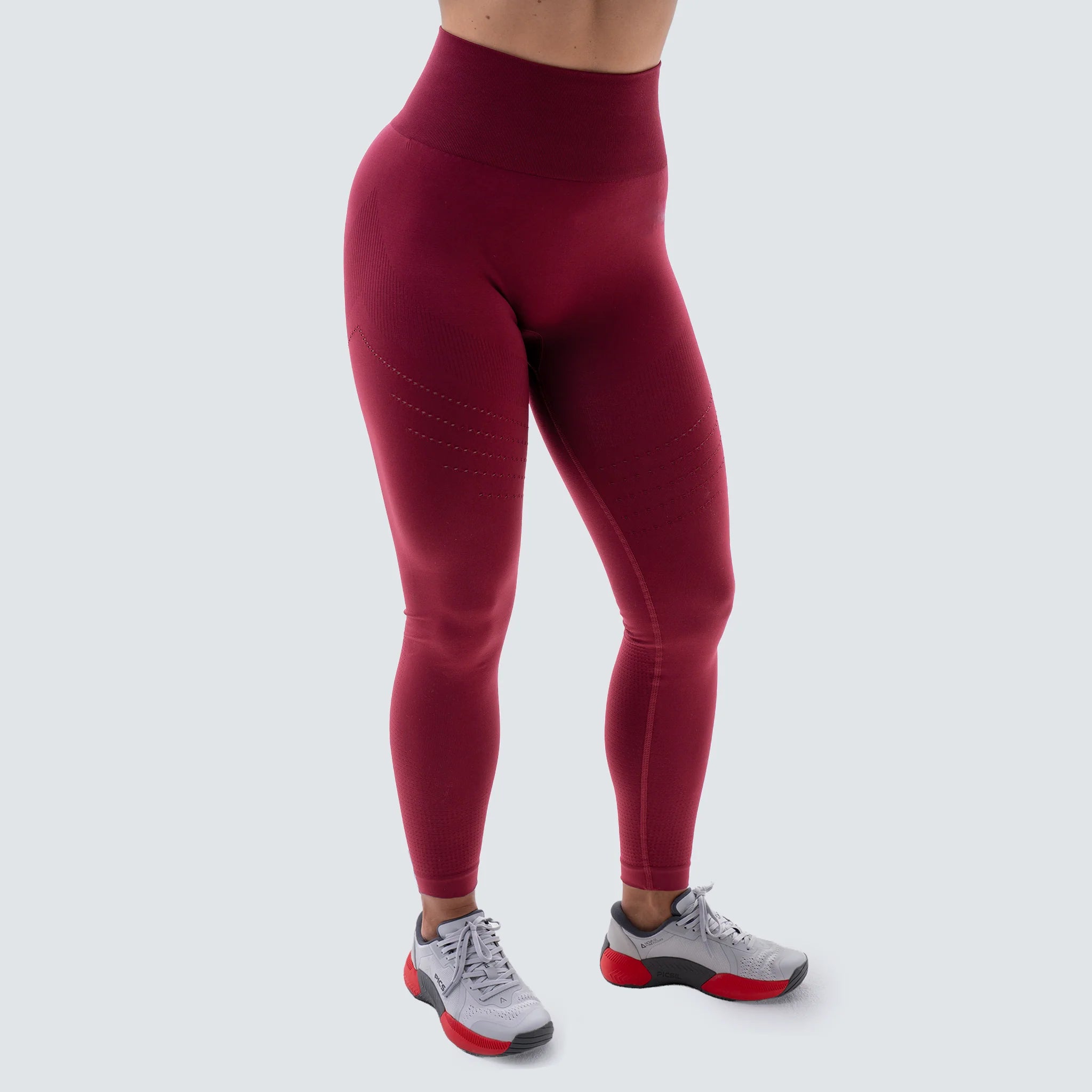 Malla seamless de mujer Performance AW25 - Rojo Rojo-2