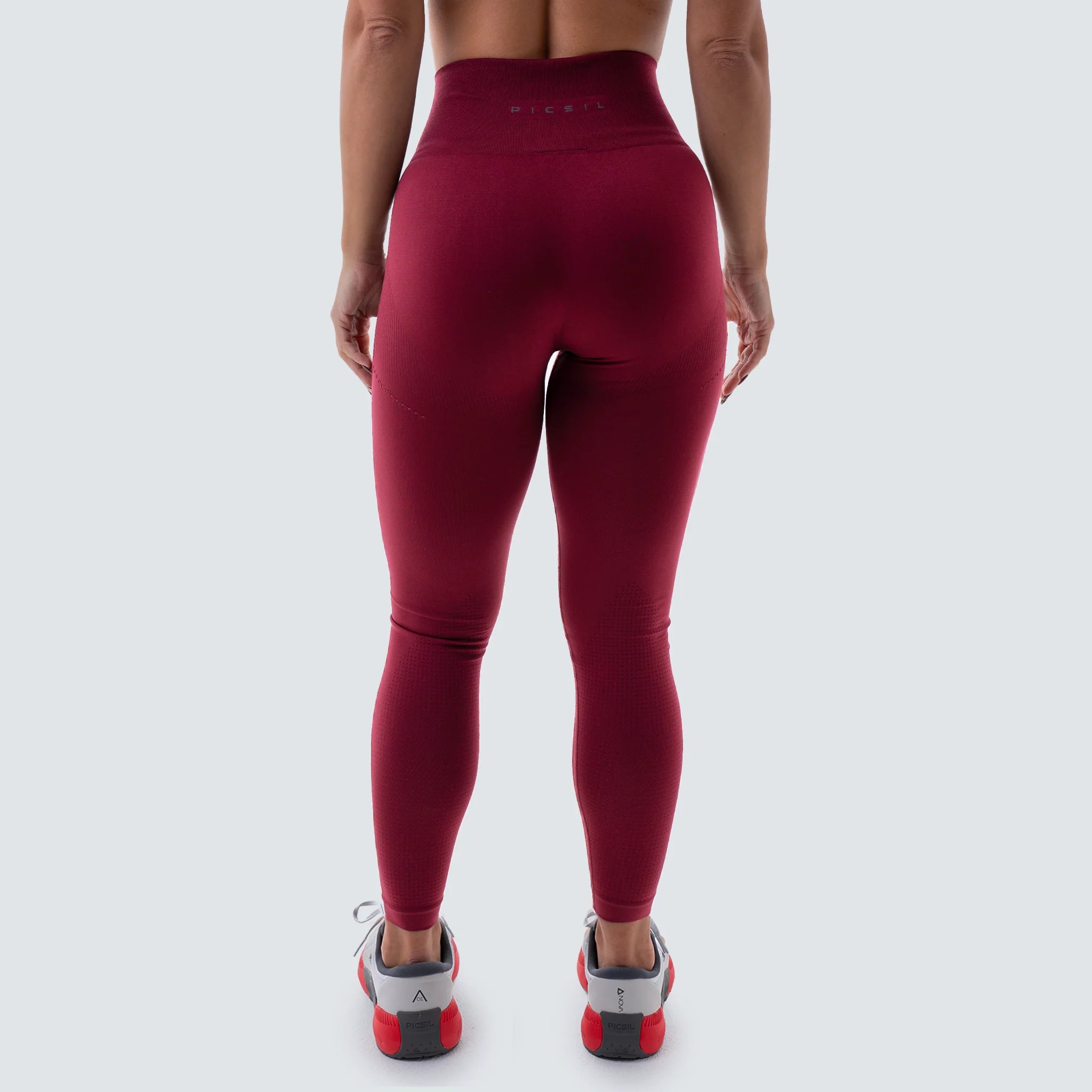 Malla seamless de mujer Performance AW25 - Rojo Rojo-3