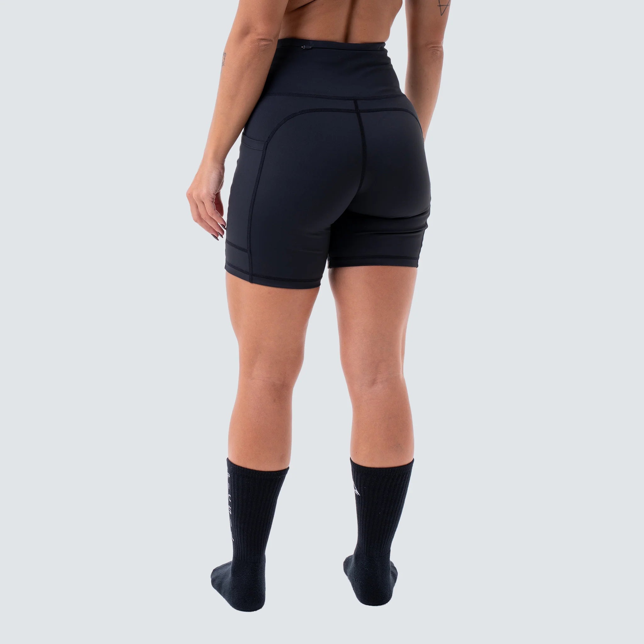 Malla técnica corta de mujer Performance AW25 Picsil - Negro Negro-3