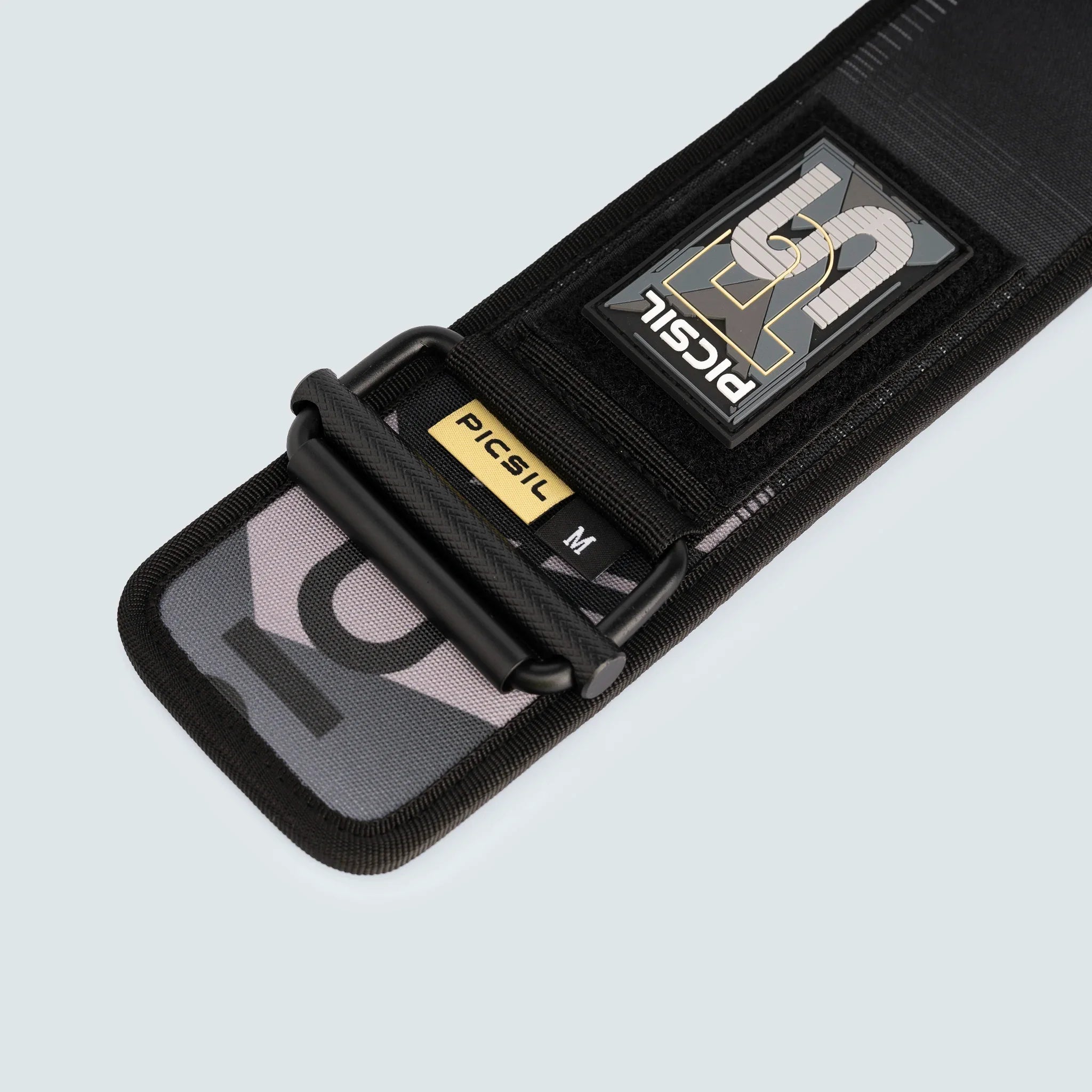 Cinturón para halterofilia LockPro PICSIL - Negro Negro-4
