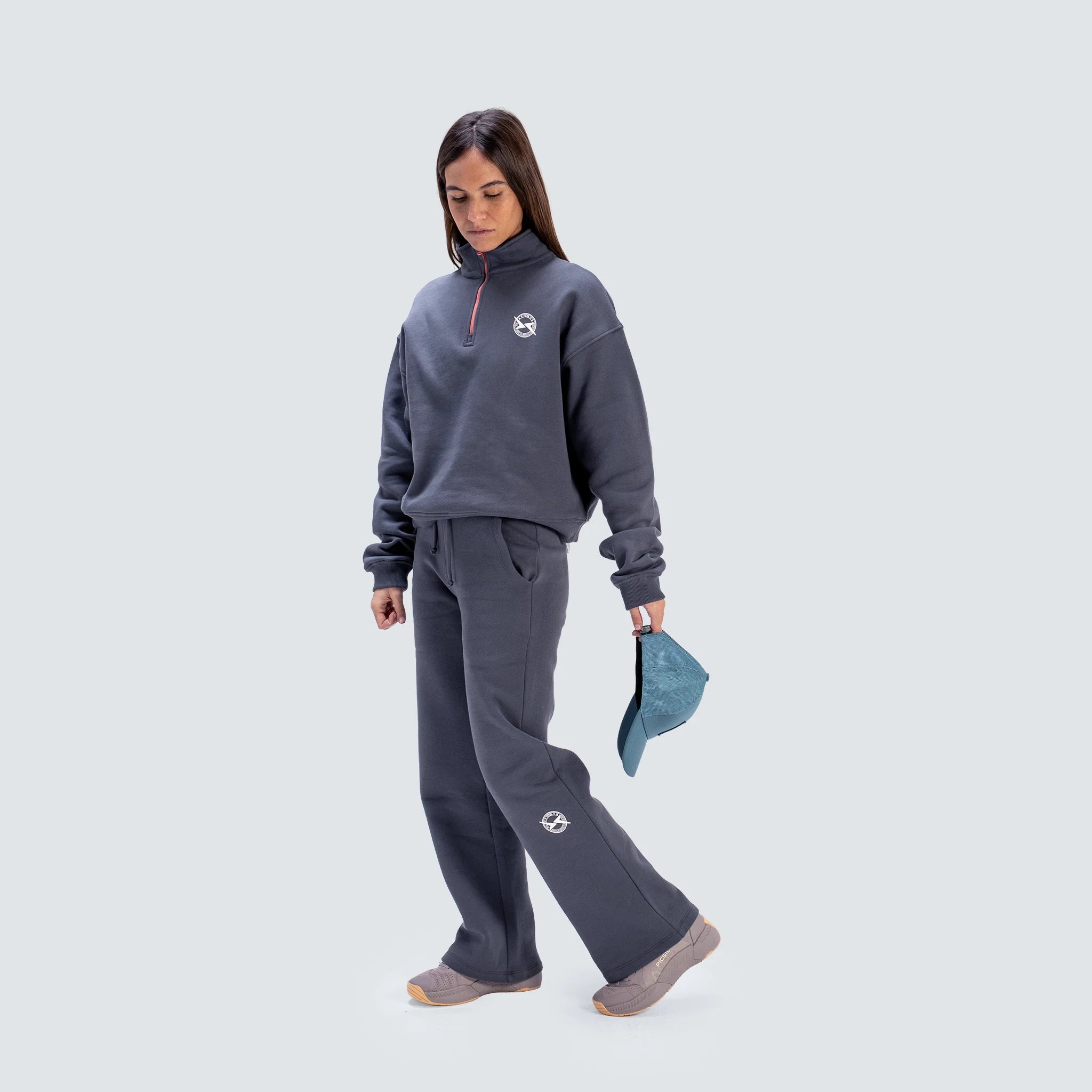 Imagen 4 de Sudadera con cremallera Lifestyle para mujer AW25 PICSIL - Gris Gris