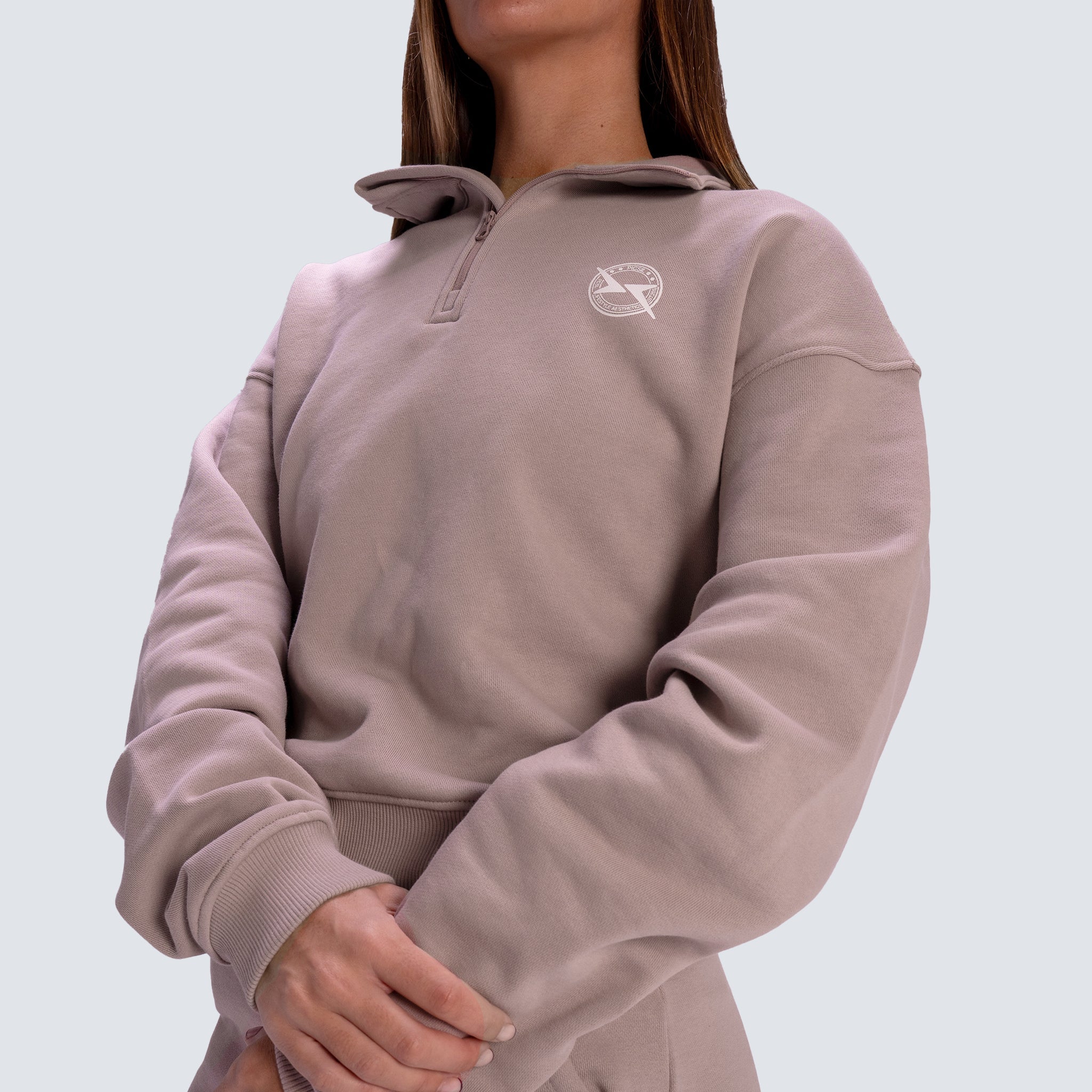 Imagen 2 de Sudadera con cremallera Lifestyle para mujer AW25 PICSIL - Marrón Marrón