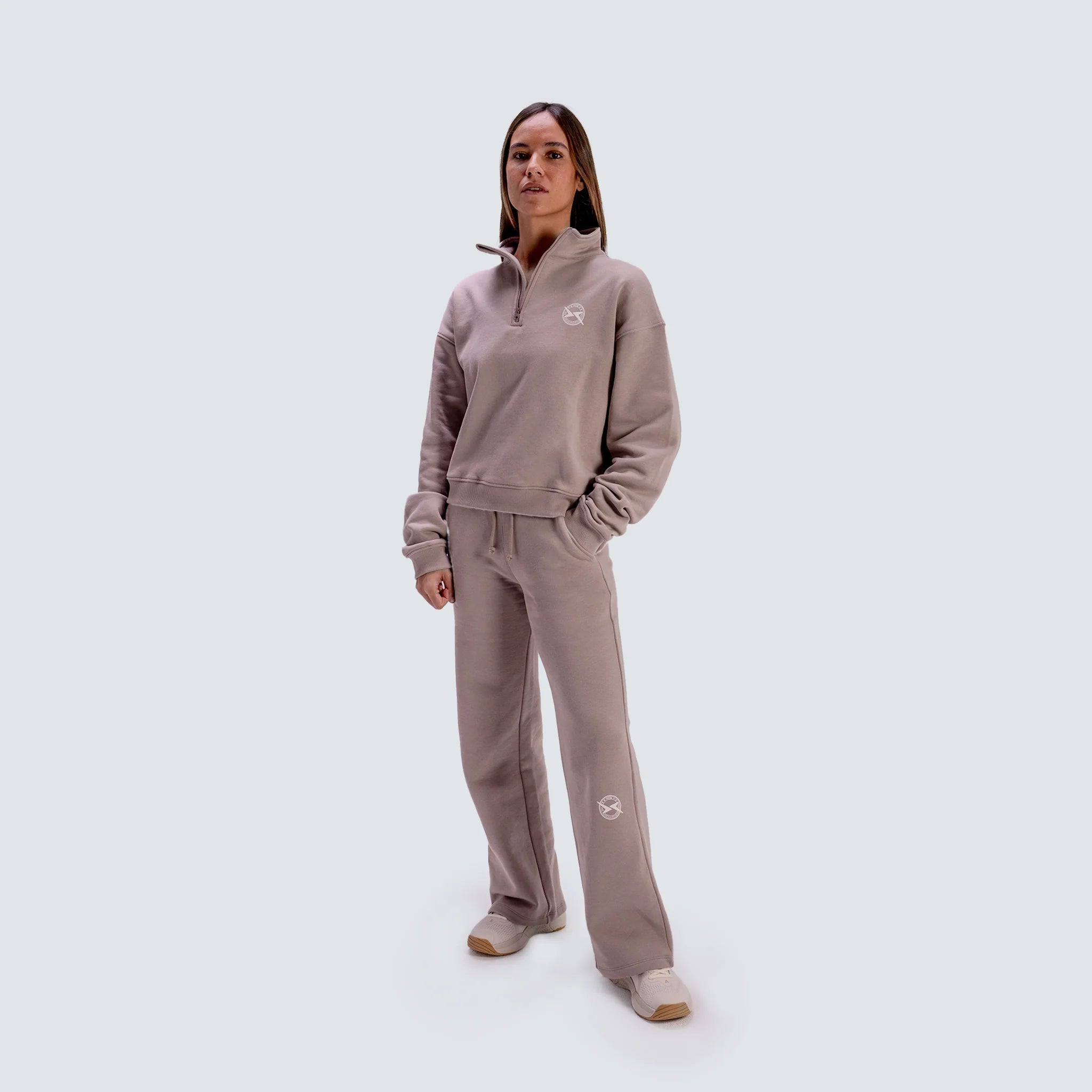 Imagen 3 de Sudadera con cremallera Lifestyle para mujer AW25 PICSIL - Marrón Marrón
