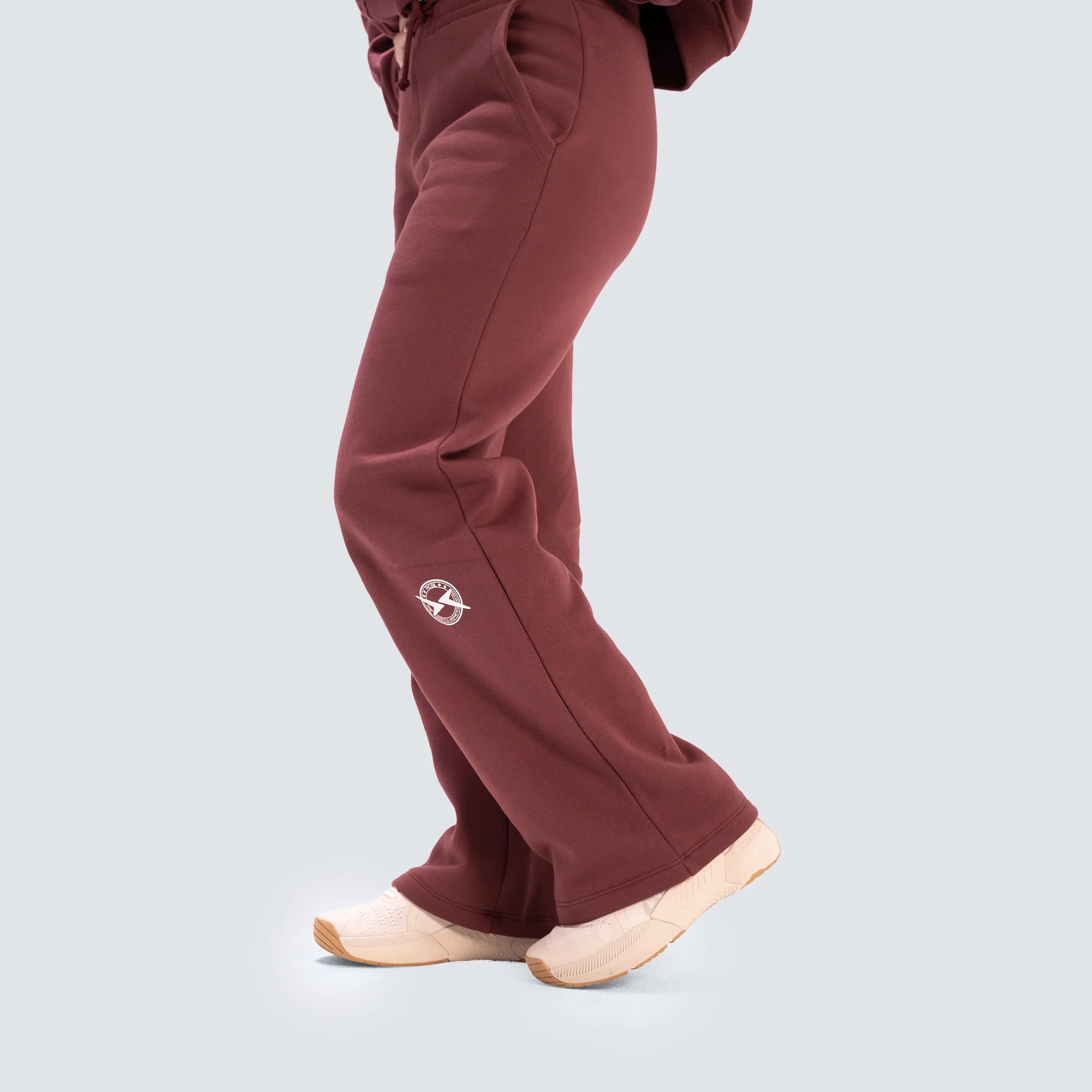 Pantalón jogger Lifestyle para mujer AW25 PICSIL - Rojo Rojo-3