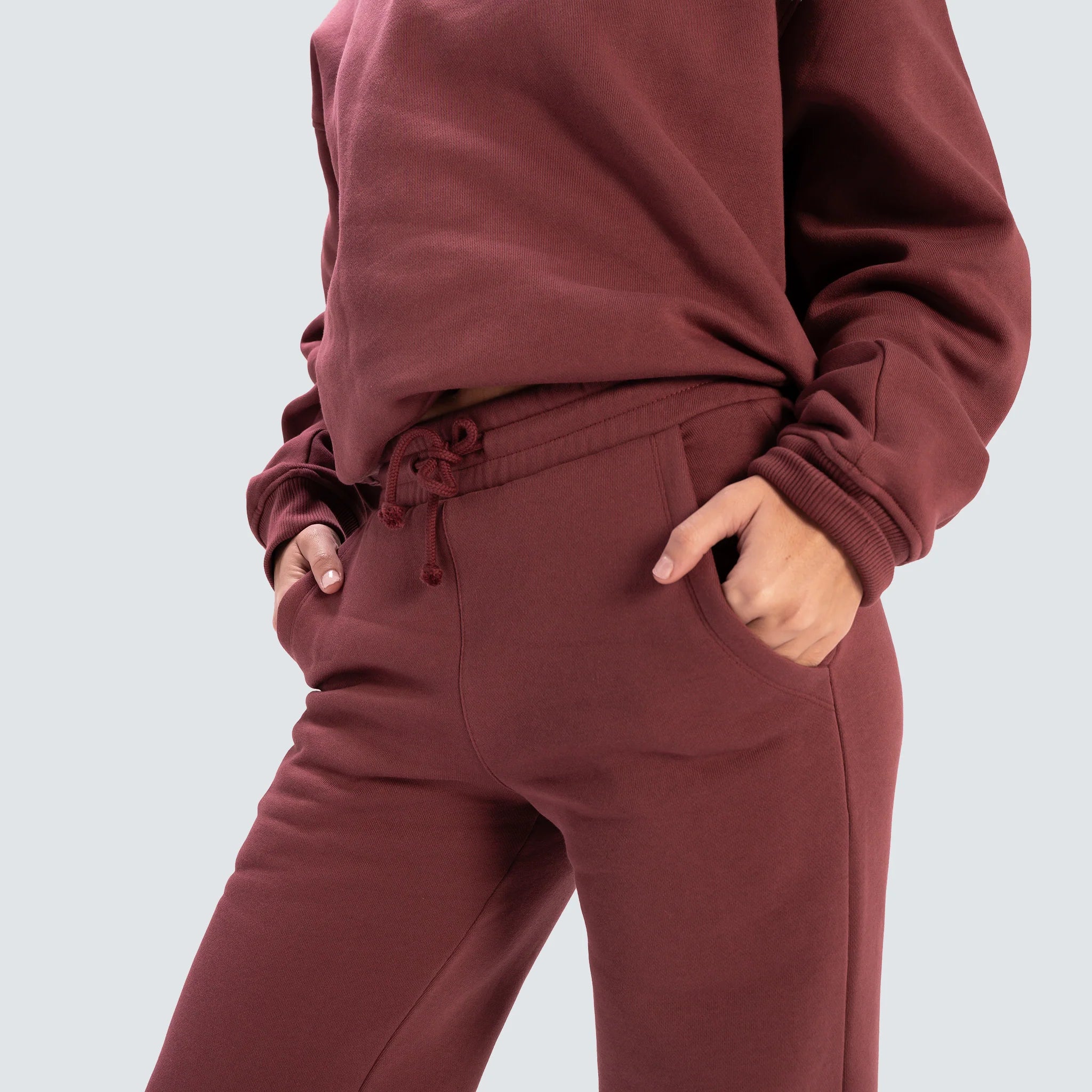 Pantalón jogger Lifestyle para mujer AW25 PICSIL - Rojo Rojo-6