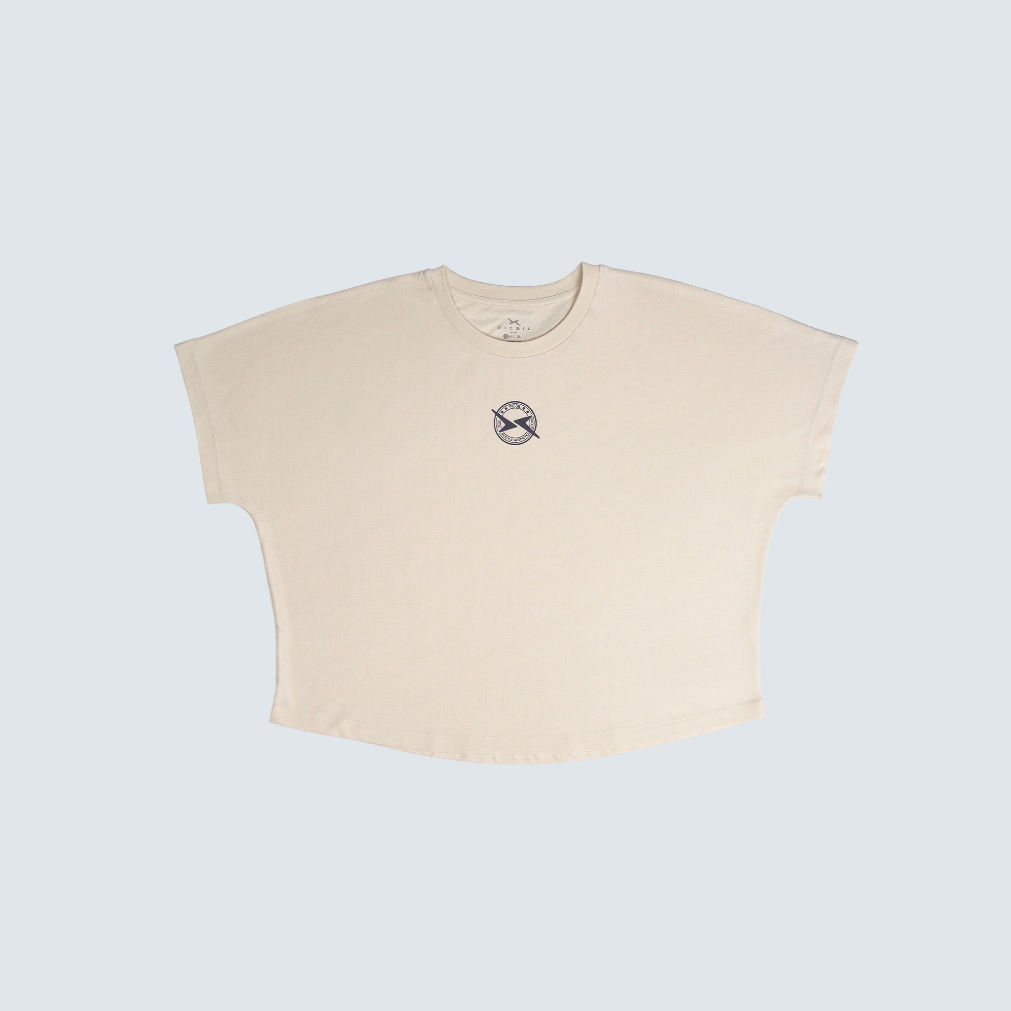 Camiseta de manga corta Lifestyle para mujer AW25 PICSIL - Beige Beige-1