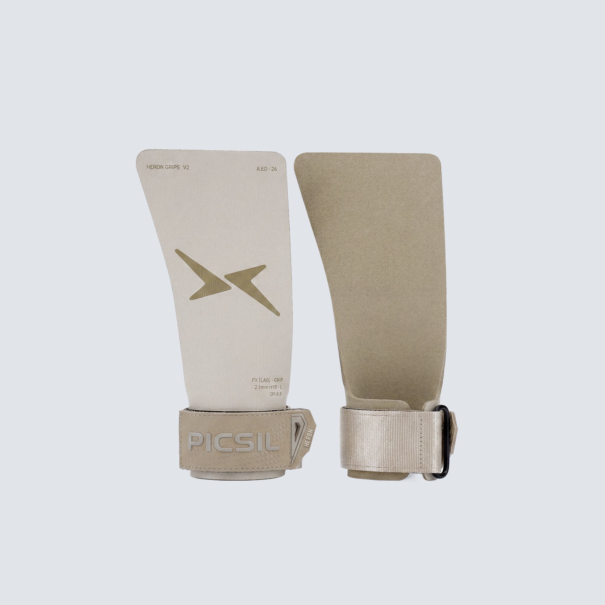 Callera Heron Grips Picsil - Amarillo Amarillo-1