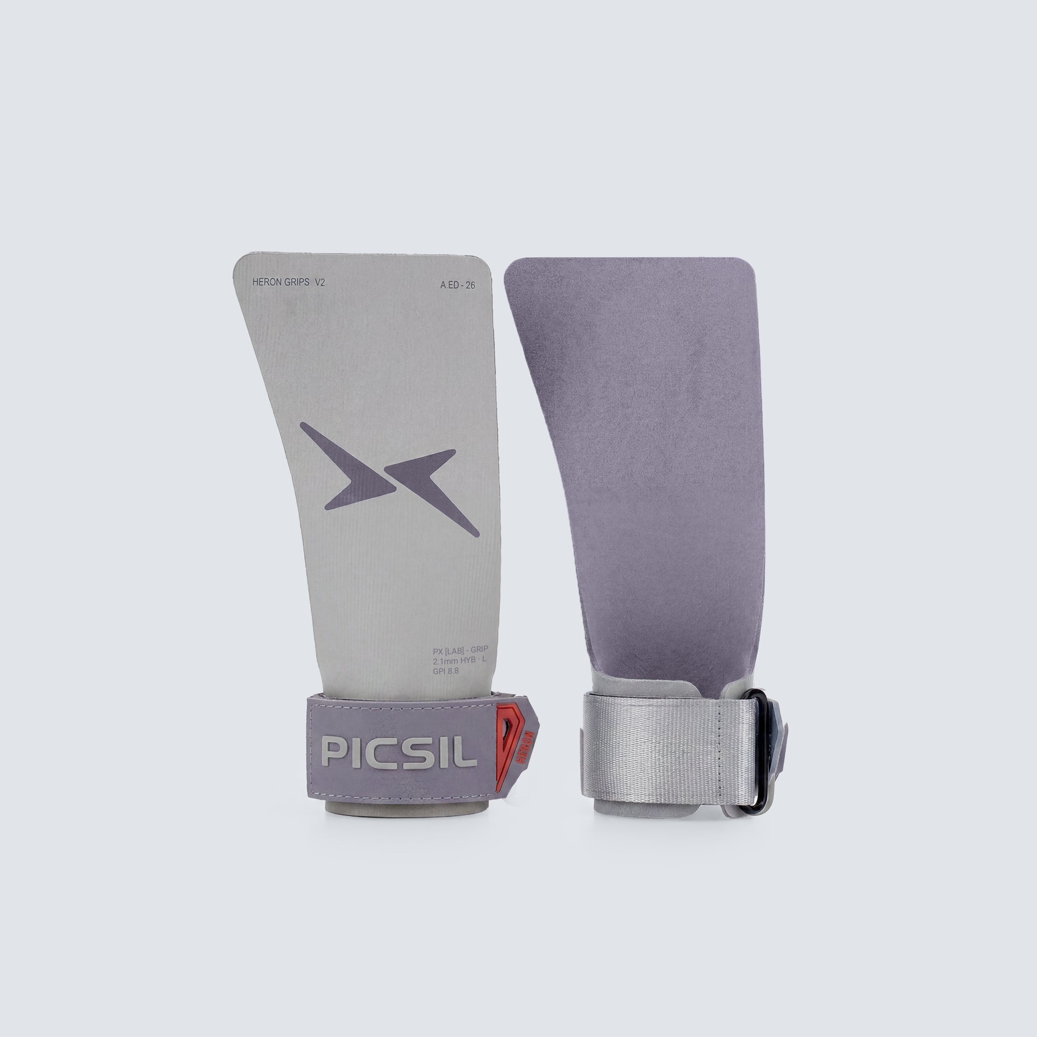 Imagen 0 de Callera Heron Grips Picsil Gris
