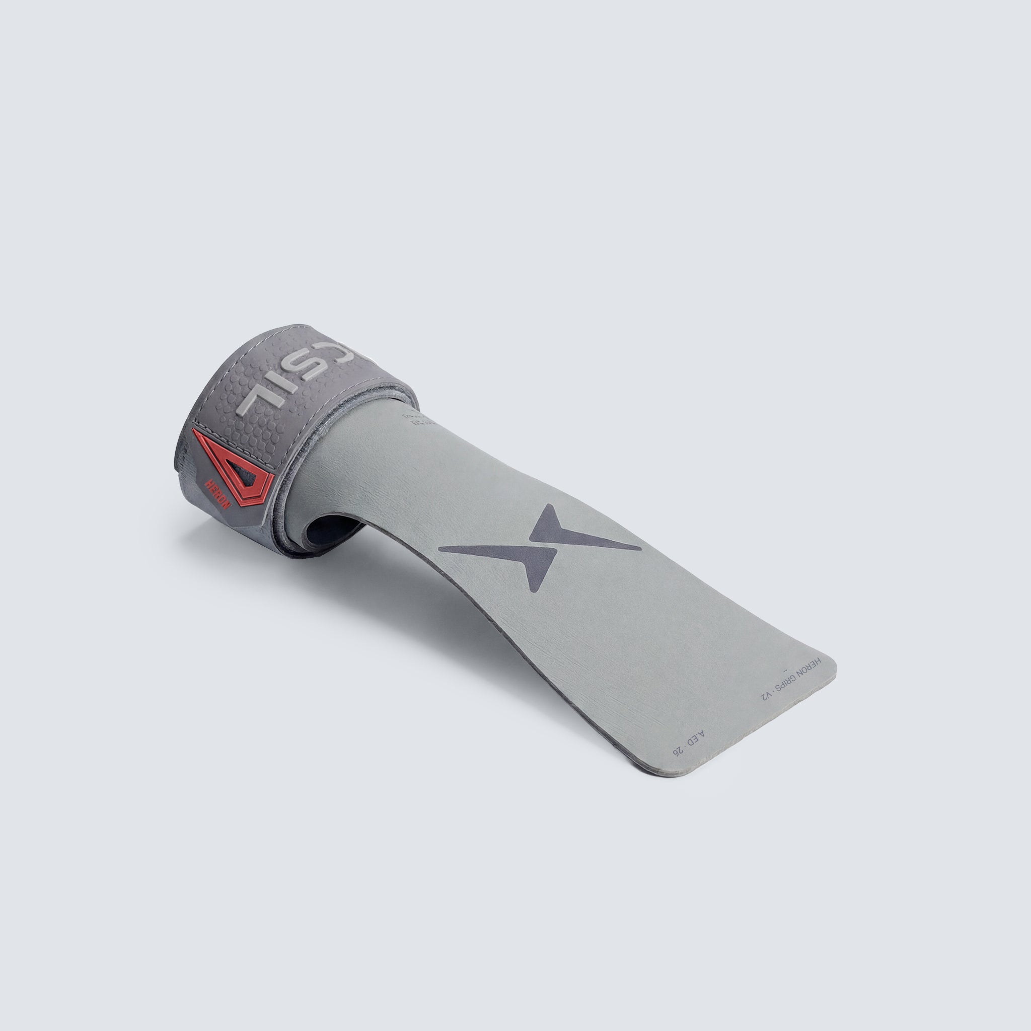 Callera Heron Grips Picsil - Rojo Gris-5