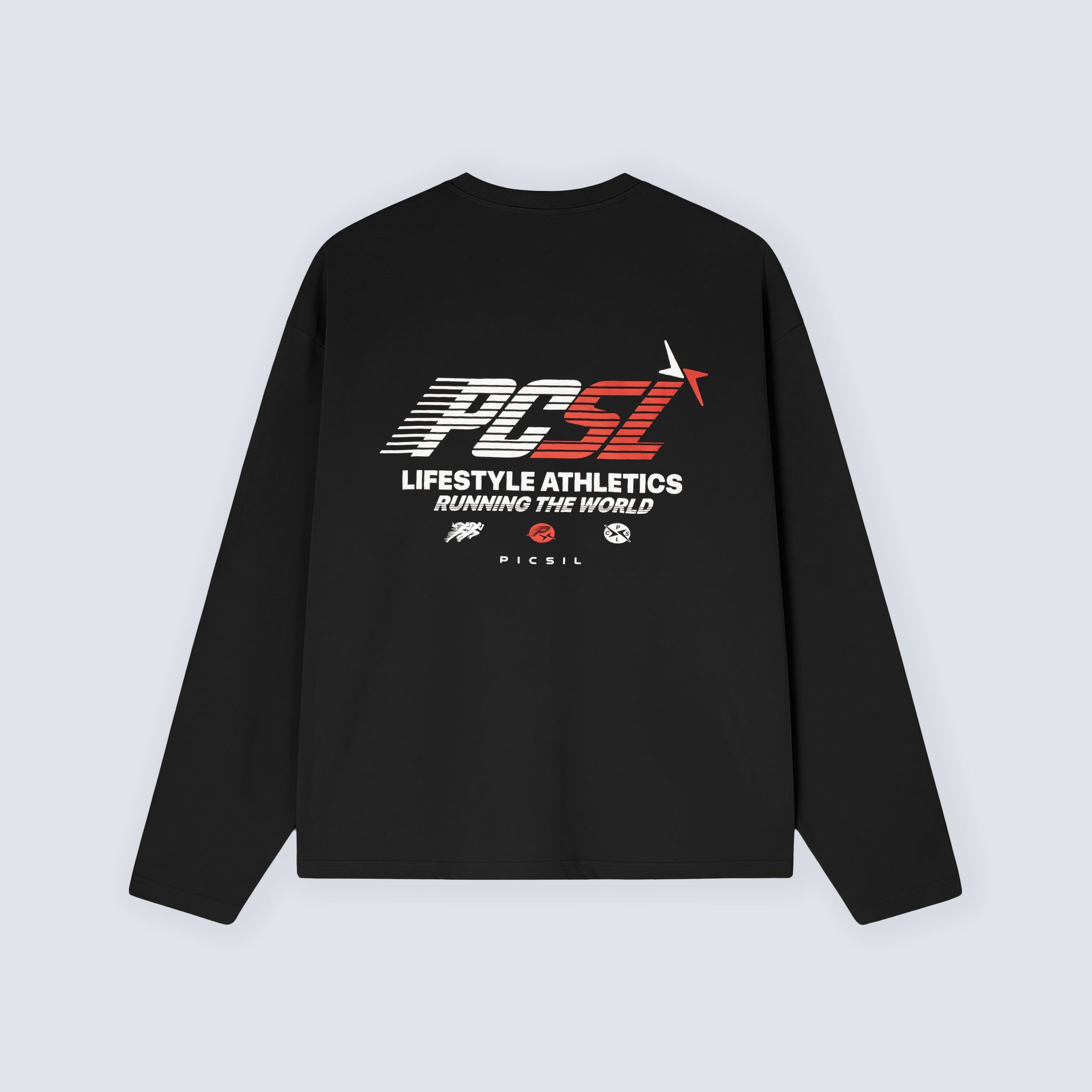 Imagen 2 de Camiseta long sleeve unisex Lifestyle SS26 Picsil - Negro Negro