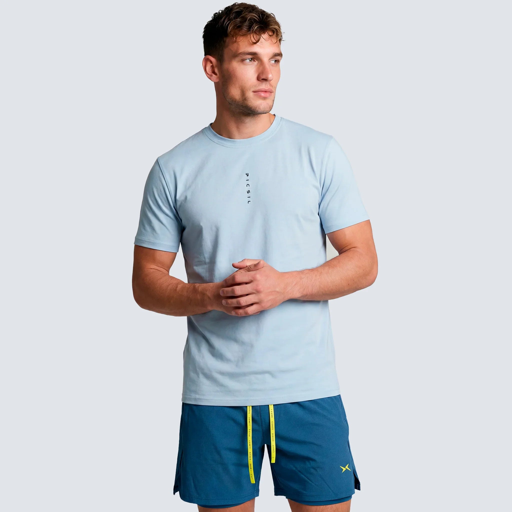 Imagen 1 de Camiseta de manga corta para hombre Performance SS26 Picsil - Azul claro Azul claro