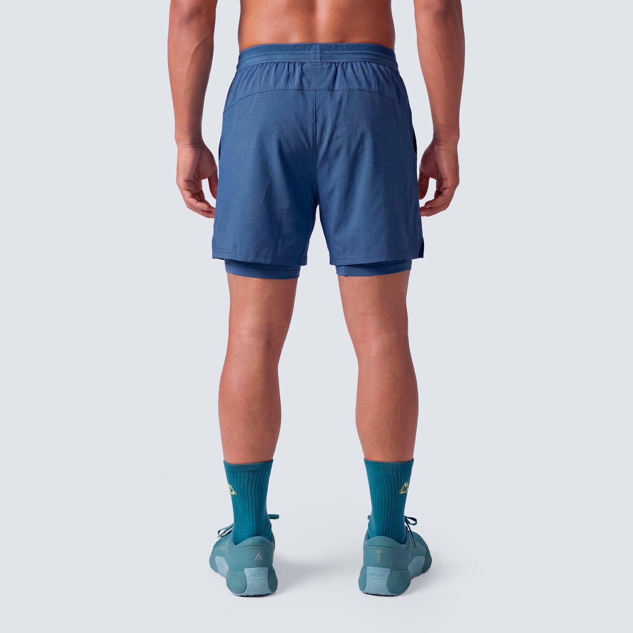 Imagen 3 de Short 2 en 1 para hombre Performance SS26 Picsil - Azul claro Azul claro