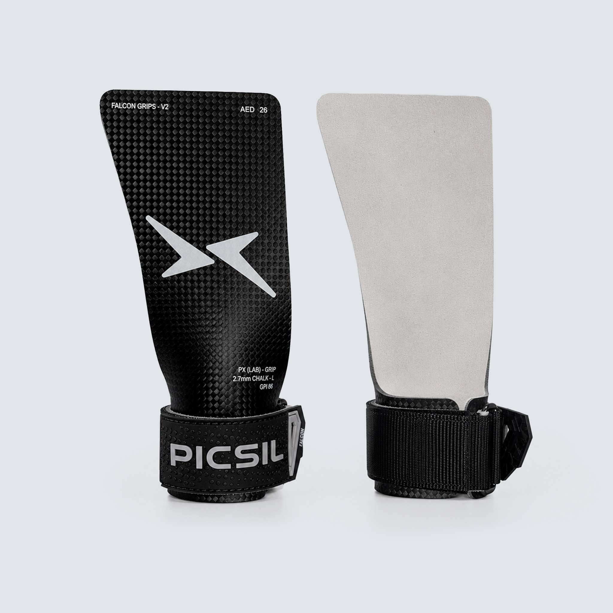 Imagen 1 de Calleras falcon grips - Negro Negro