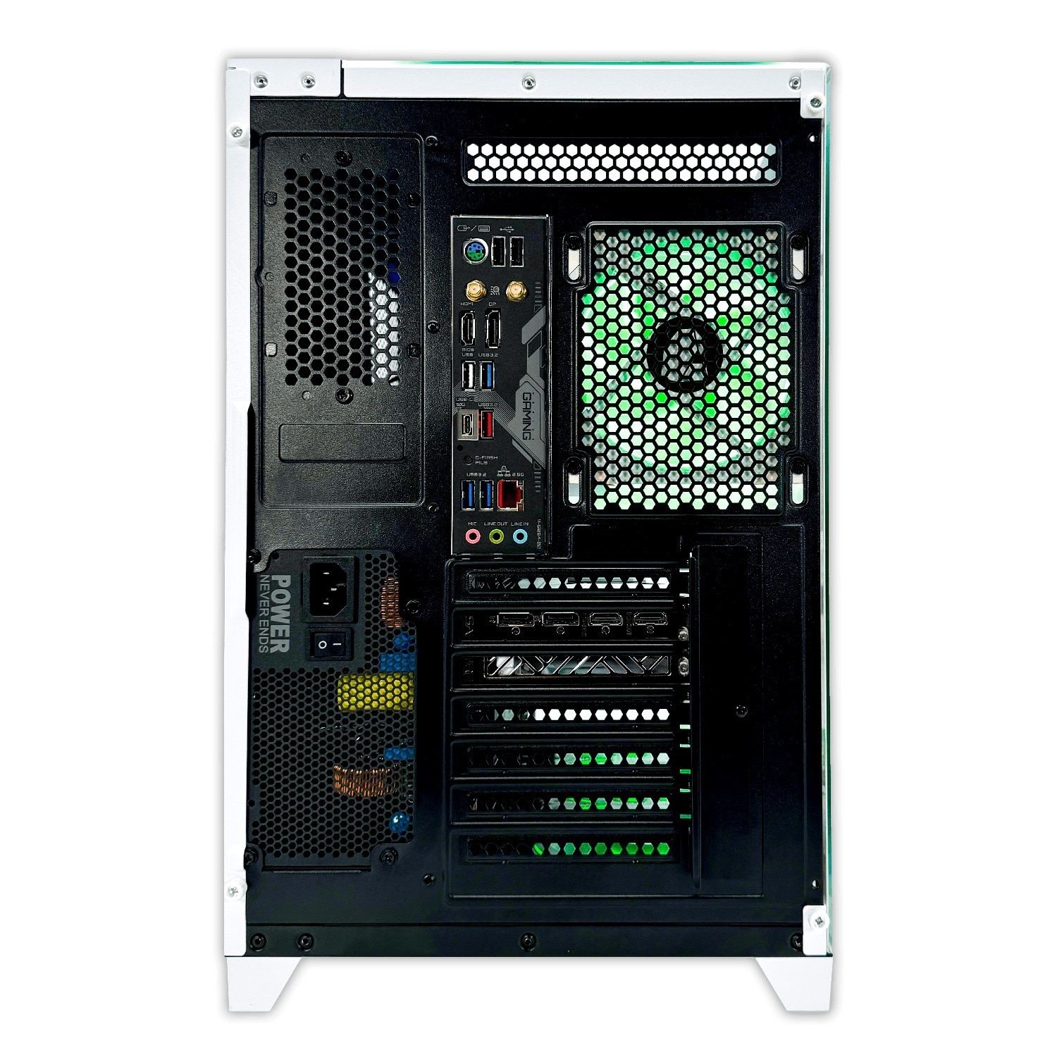 Sobremesa Gaming Nitropc Extremo AMD Ryzen 7 7700X, RTX 5060 Ti 16 GB, 16 GB DDR5, 2 TB M2, Win11 PRO Blanco Blanco-7