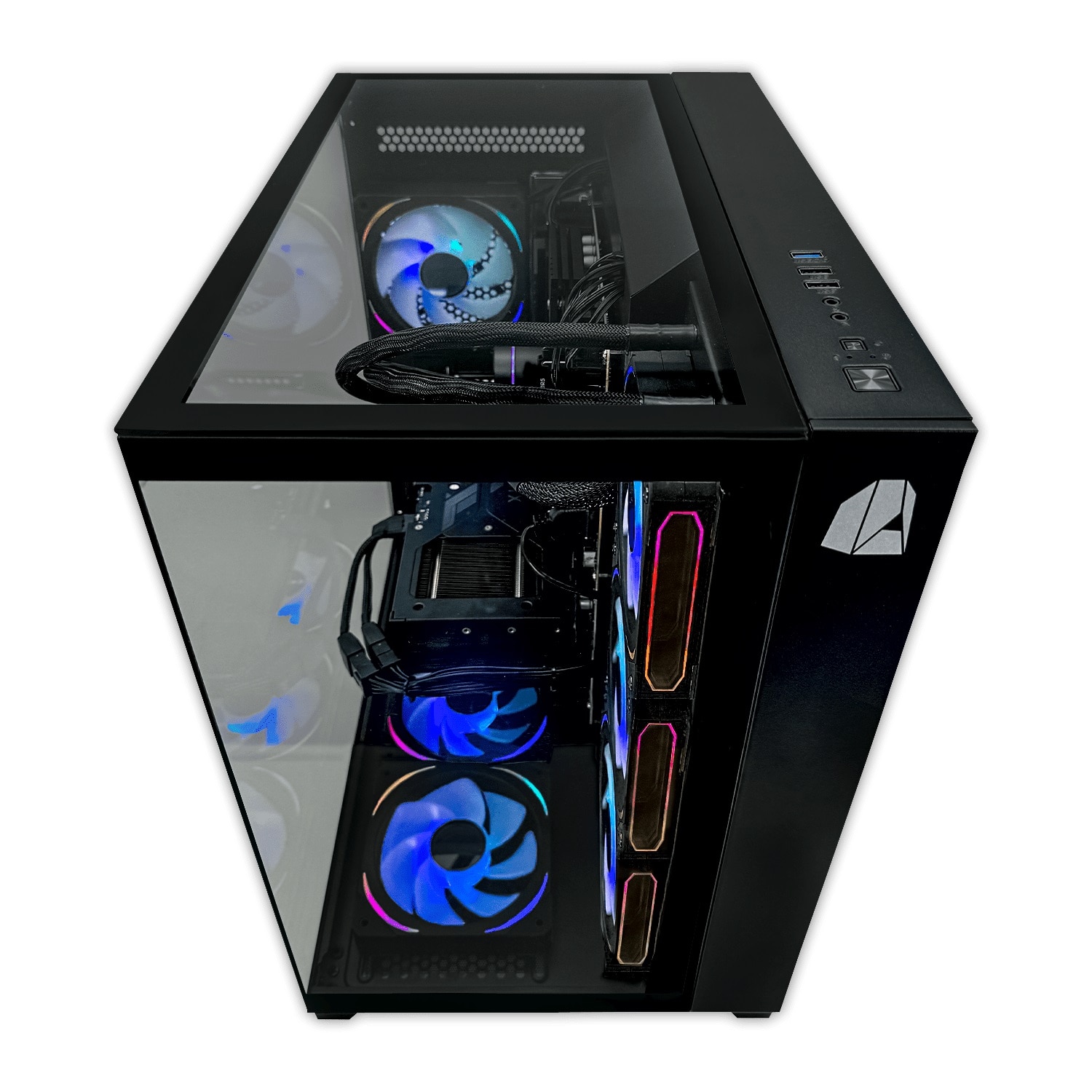 Sobremesa Gaming Nitropc Pack Extremo Intel Core i7 12700K, RTX 5060 8GB, 32GB DDR4, 1 TB M2, Win11 PRO, Accesorios + monitor 27" QHD 180Hz IPS - Negro Negro-7
