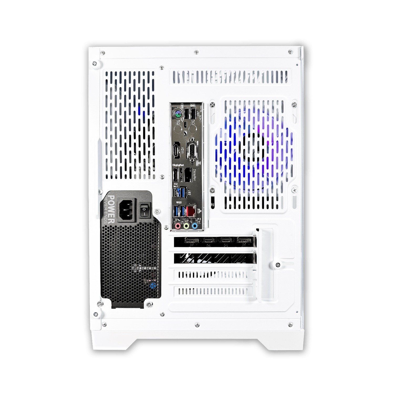 Sobremesa Gaming Nitropc Avanzado AMD Ryzen 7 5700X, RTX 5070 12 GB, 32 GB DDR4, 1 TB M2, Win11 PRO - Blanco Blanco-6