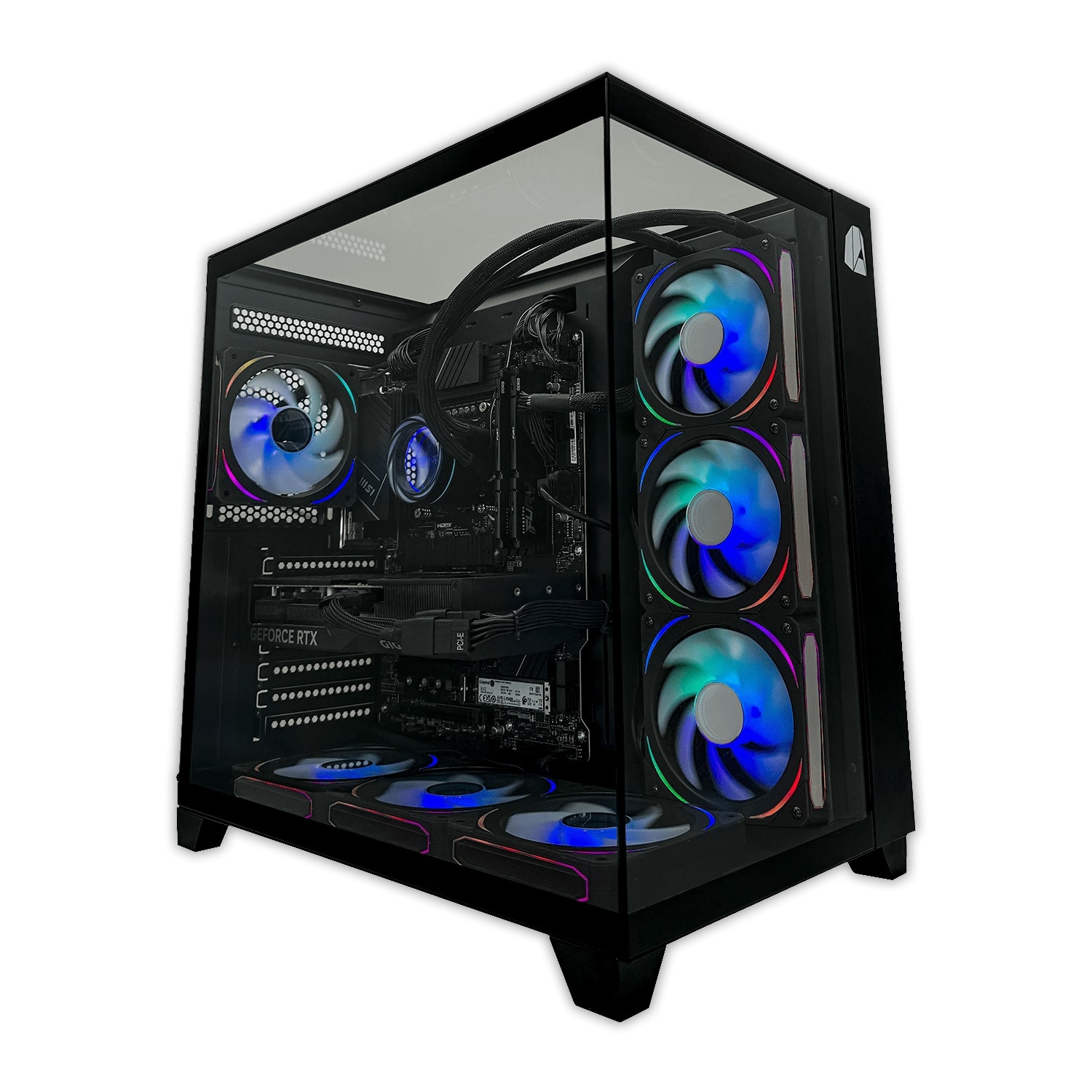 NitroPc - Sobremesa Gaming Nitropc Extremo AMD Ryzen 7 5700X, RTX 5070 12 GB, 32 GB DDR4, 1 TB M2, Win11 PRO.