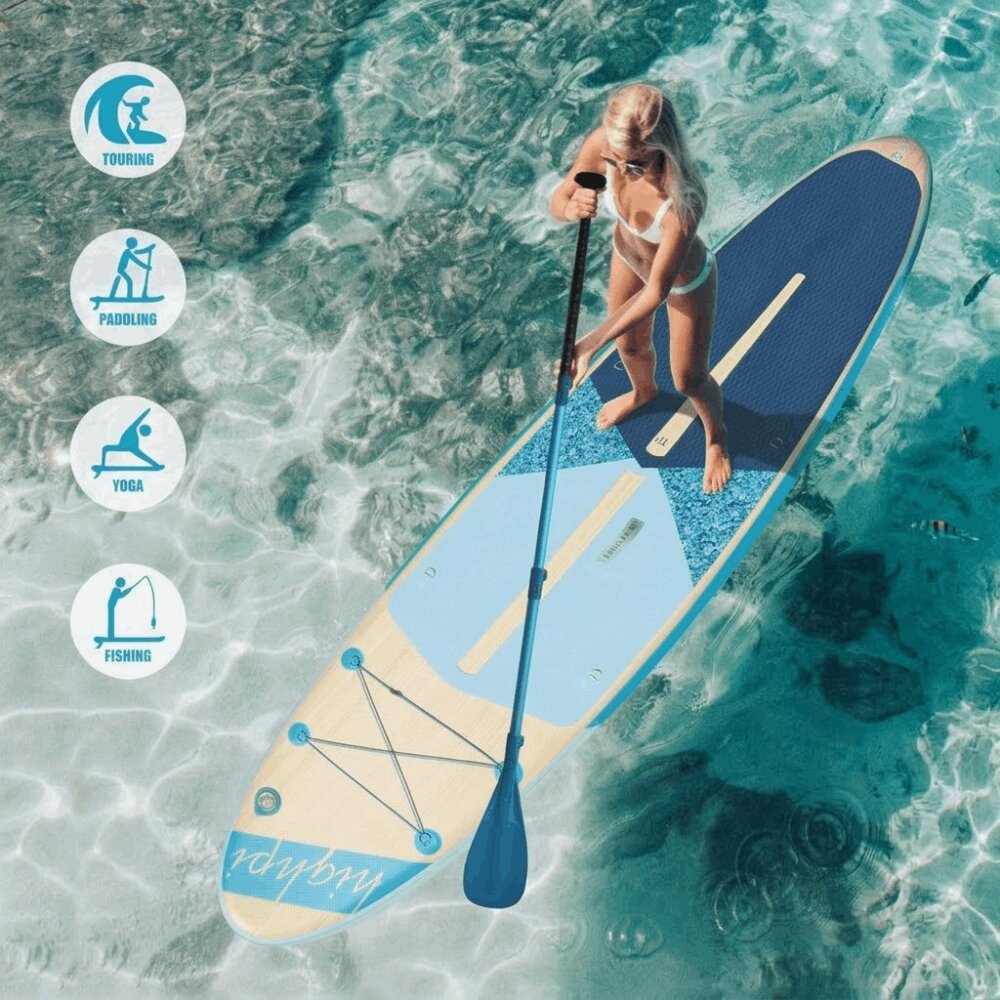 Tabla de Paddle Surf Hinchable 10,6" Kohala Start Highpi - Azul Azul-5