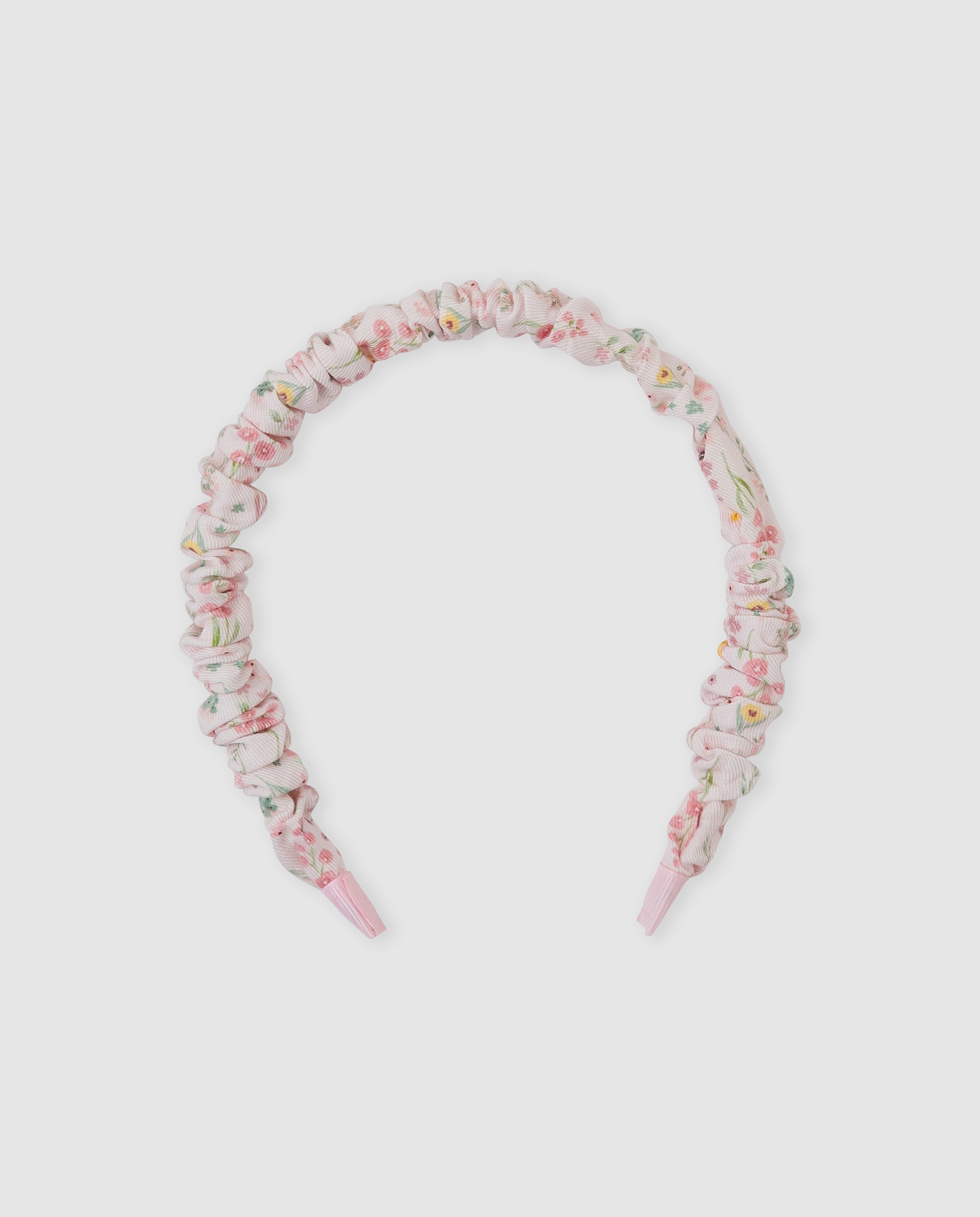 Imagen 0 de Diadema de niña con flores Rosa