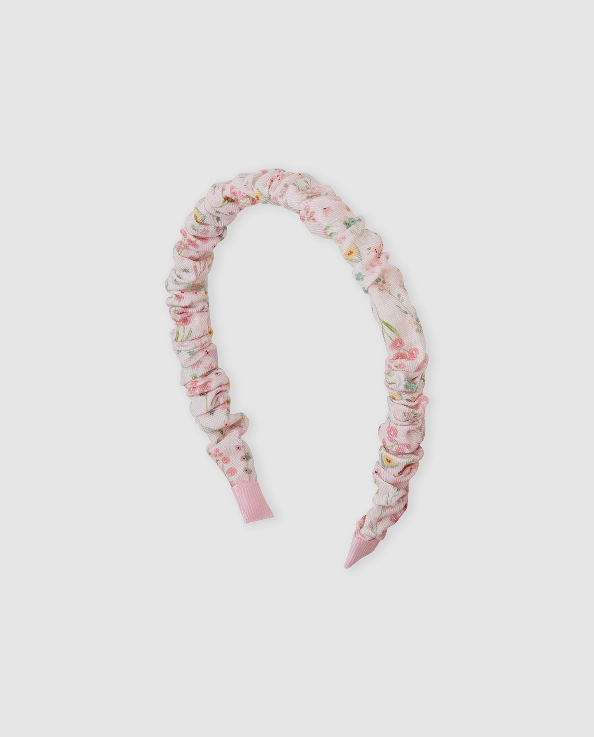 Diadema de niña con flores - Tutto Piccolo - Rosa Rosa-3
