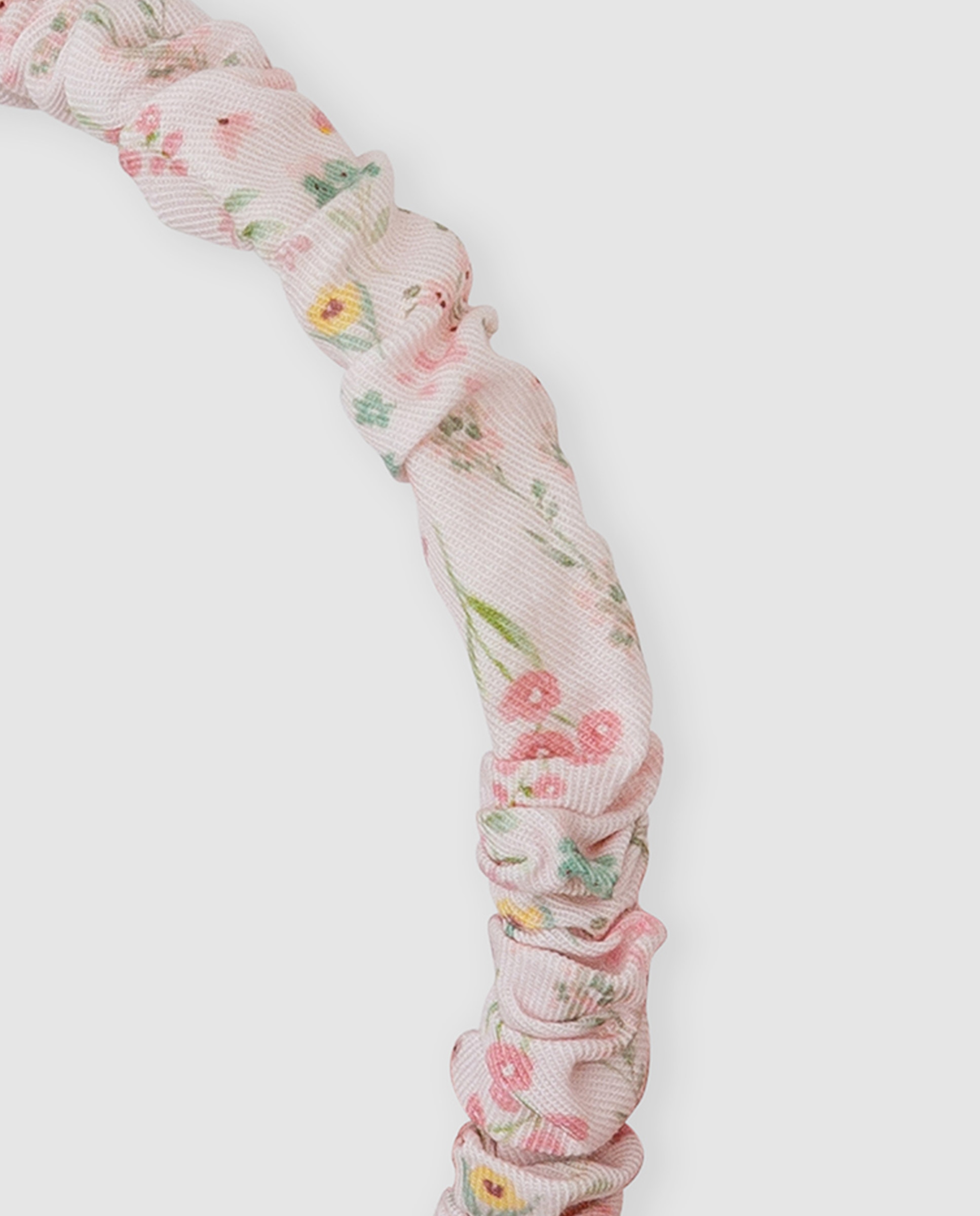 Diadema de niña con flores - Tutto Piccolo - Rosa Rosa-2