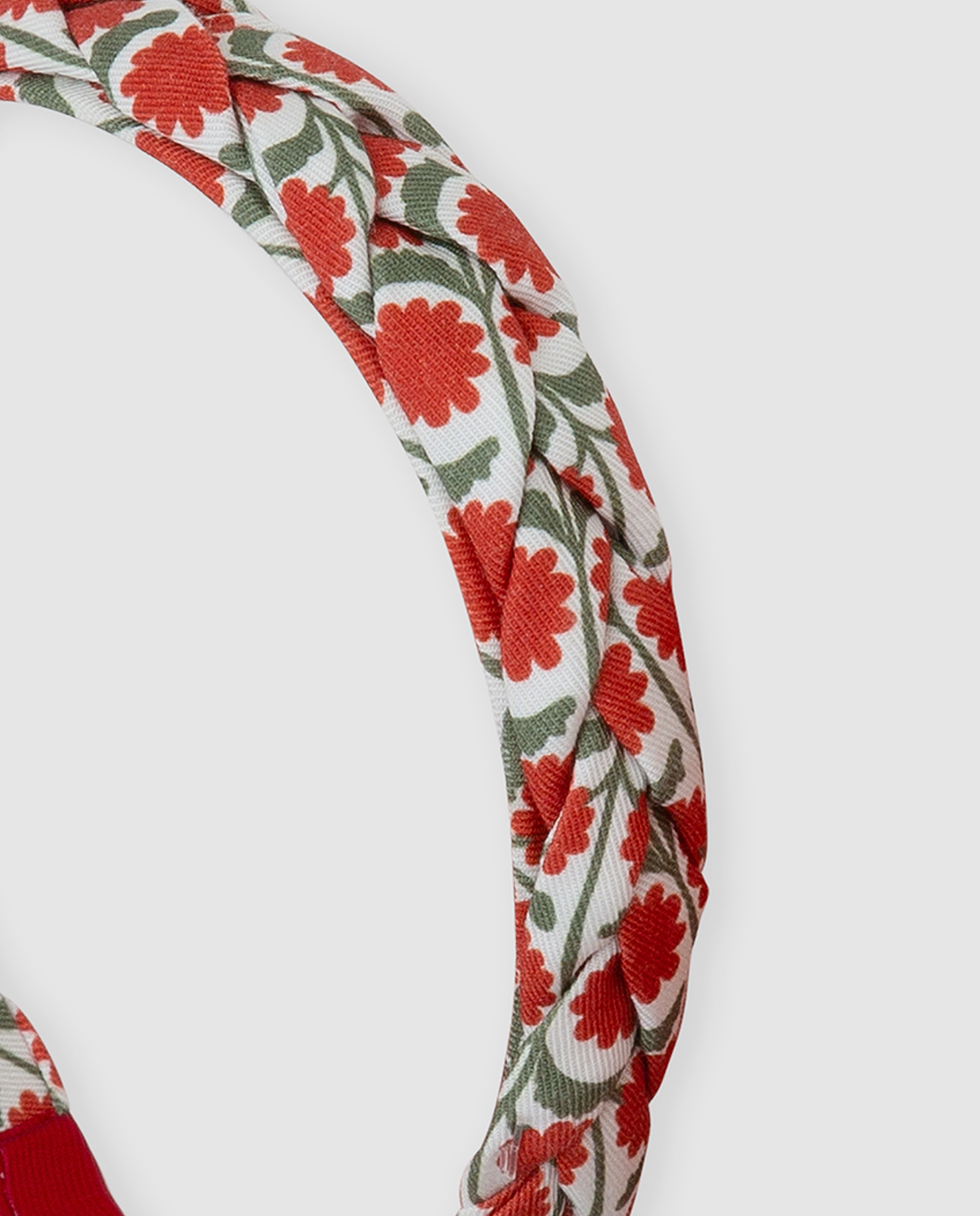 Diadema de niña con estampado - Tutto Piccolo - Rojo Rojo-2